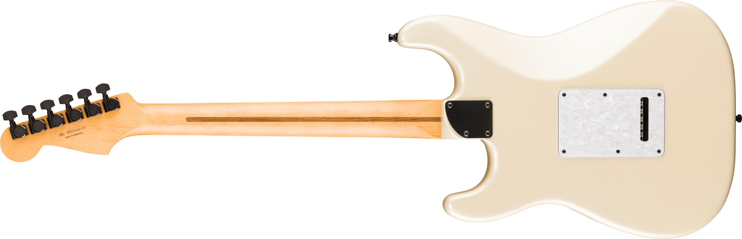 Fender® Limited Edition Player Fusion Stratocaster® HSS, Ebony Fingerboard, Olympic Pearl