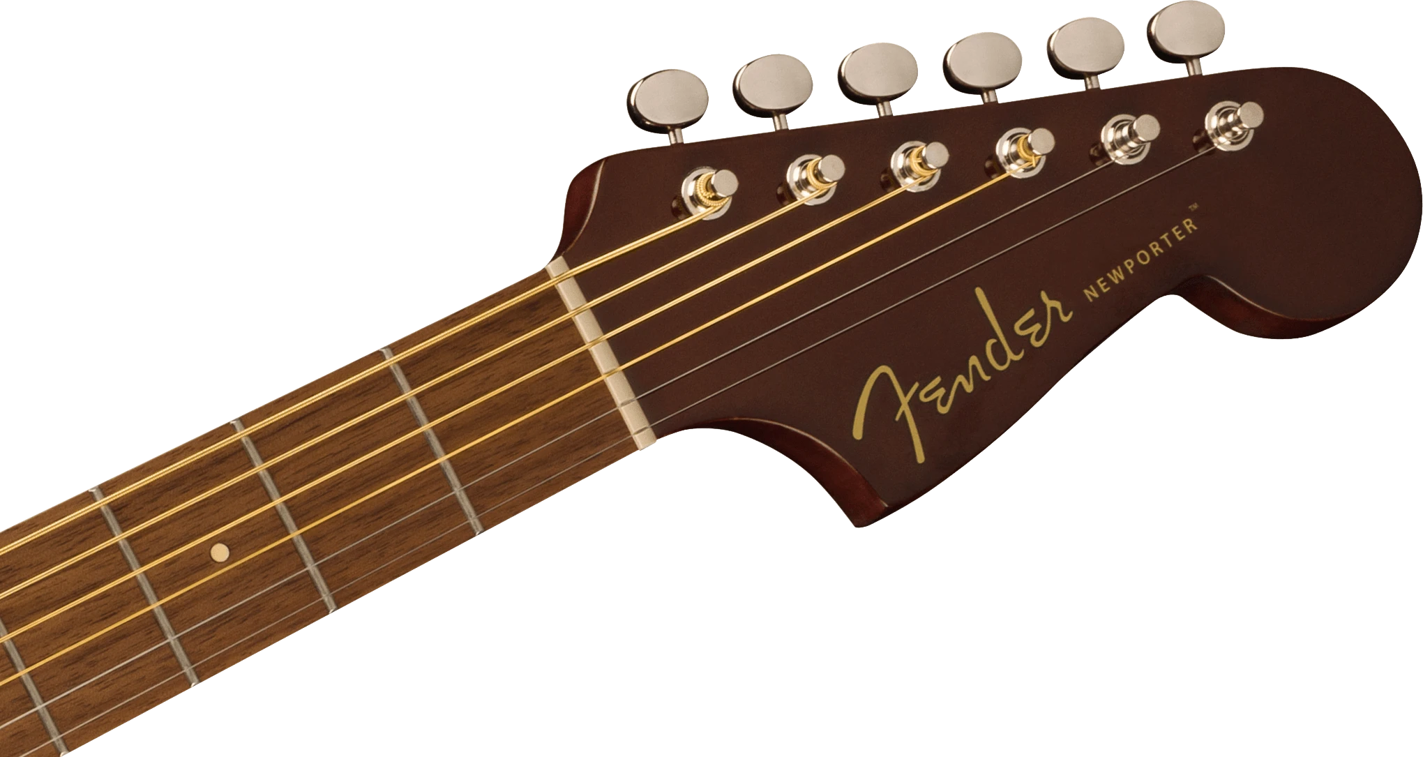 Fender® Newporter Player, Walnut Fingerboard, Gold Pickguard, Sunburst