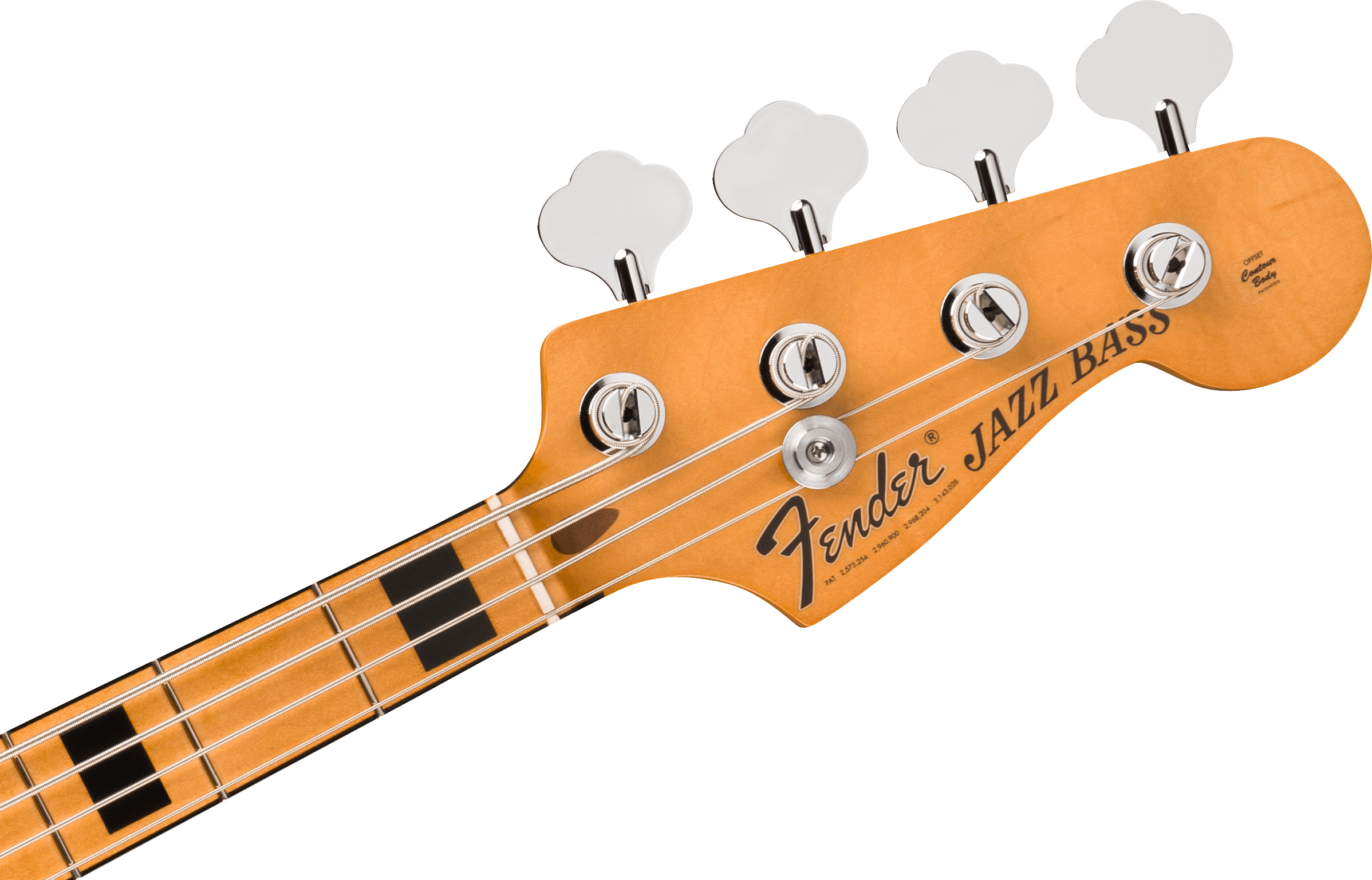 Fender® Vintera® III Early '70s Jazz Bass®, Maple Fingerboard, 3-Color Sunburst