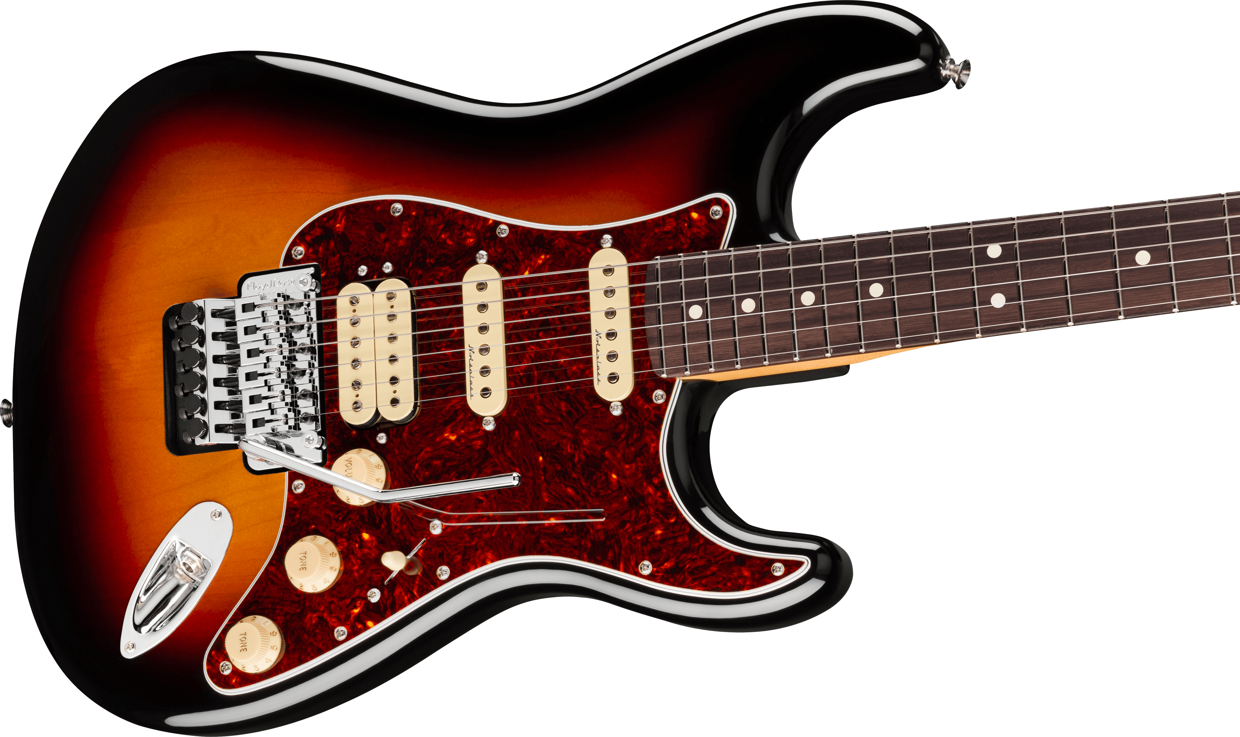 Fender® Player II Modified Stratocaster® HSS Floyd Rose®, Rosewood Fingerboard, 3-Color Sunburst