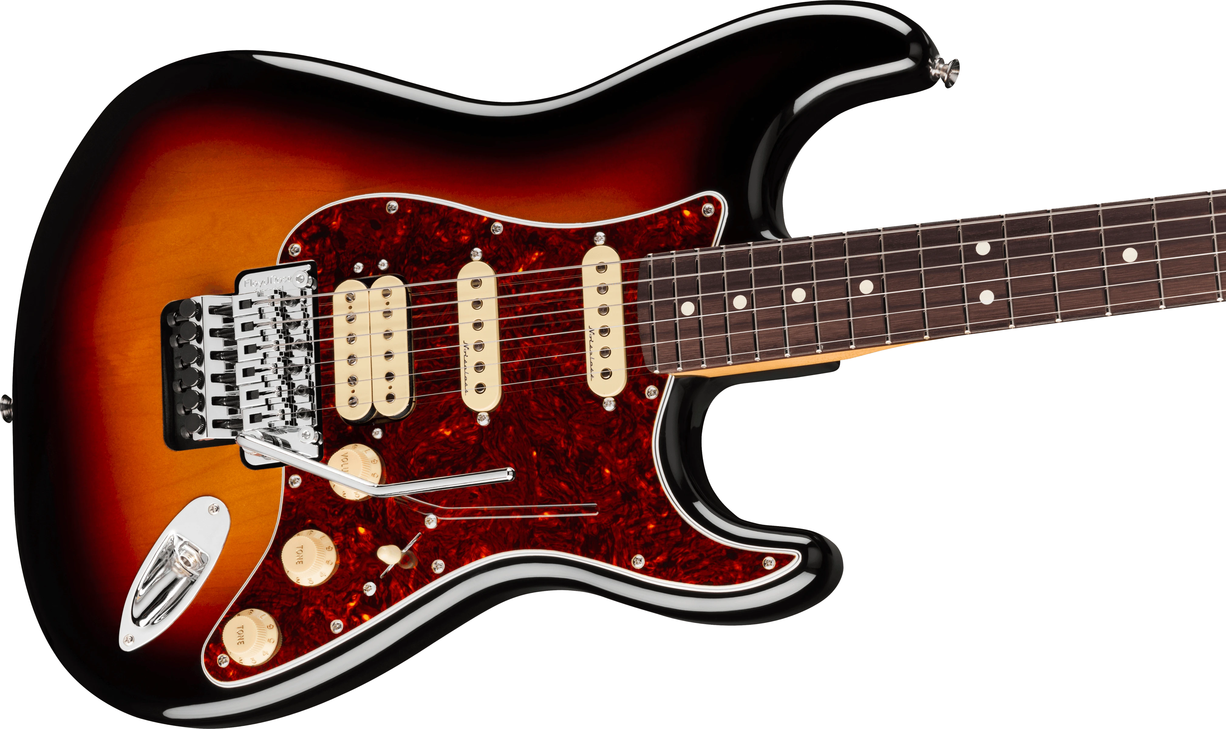 Fender® Player II Modified Stratocaster® HSS Floyd Rose®, Rosewood Fingerboard, 3-Color Sunburst
