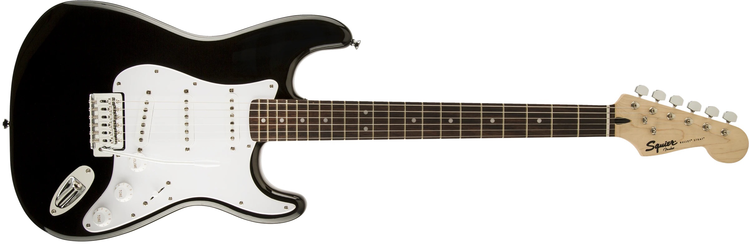 Squier® Bullet® Stratocaster®, Laurel Fingerboard, Black