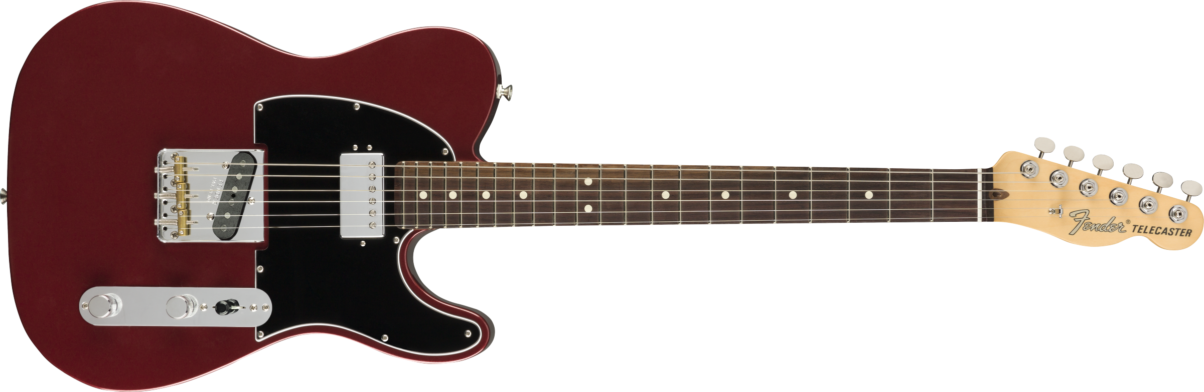 Fender® American Performer Telecaster® with Humbucking, Rosewood Fingerboard, Aubergine