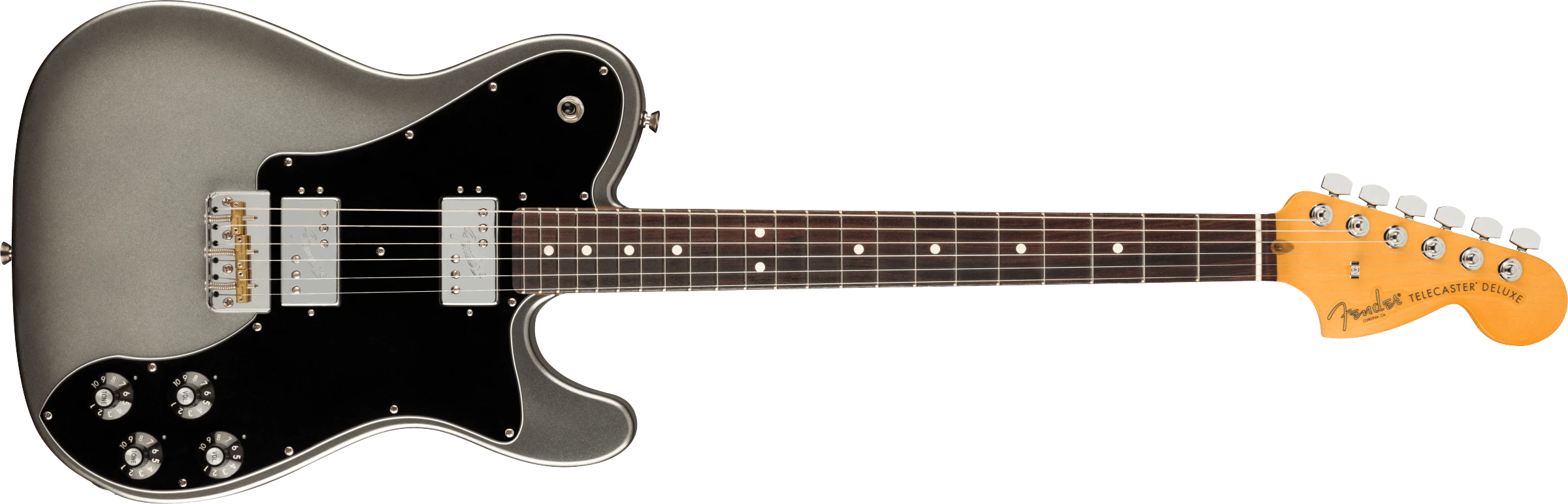 Fender® American Professional II Telecaster® Deluxe, Rosewood Fingerboard, Mercury