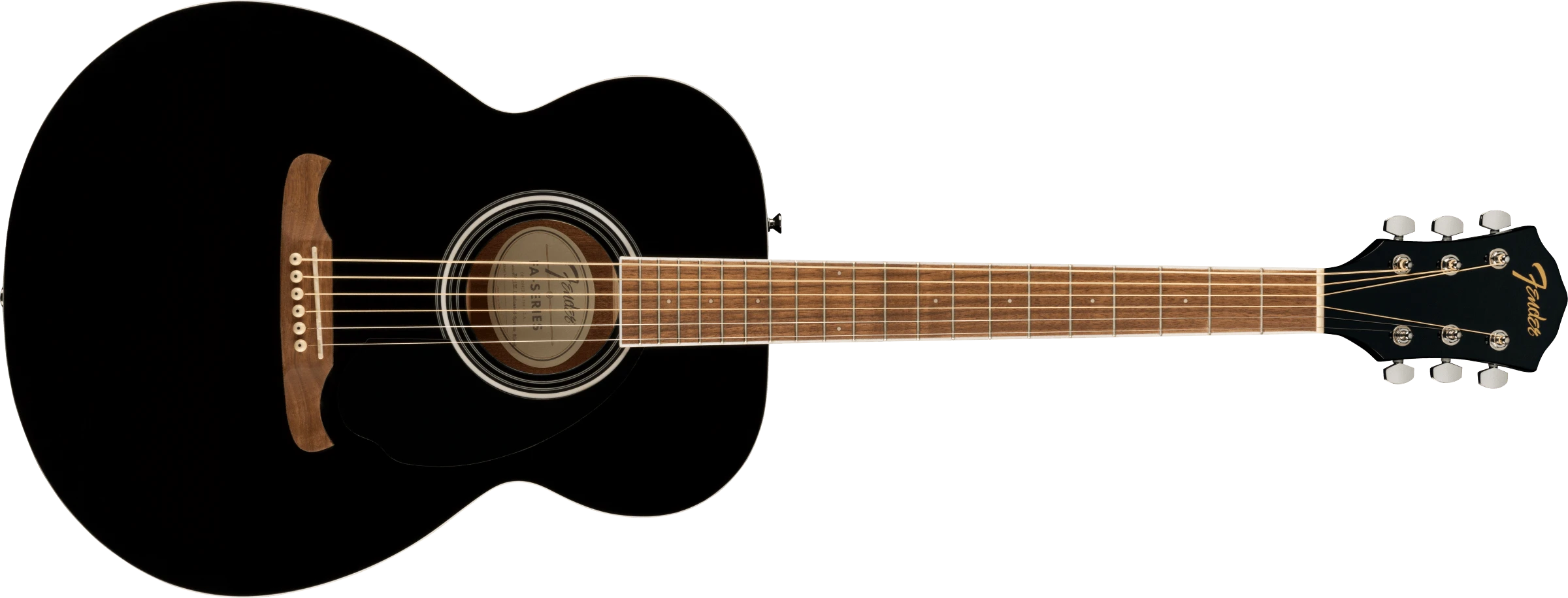 Fender® DE FA-135 Concert, Walnut Fingerboard, Black