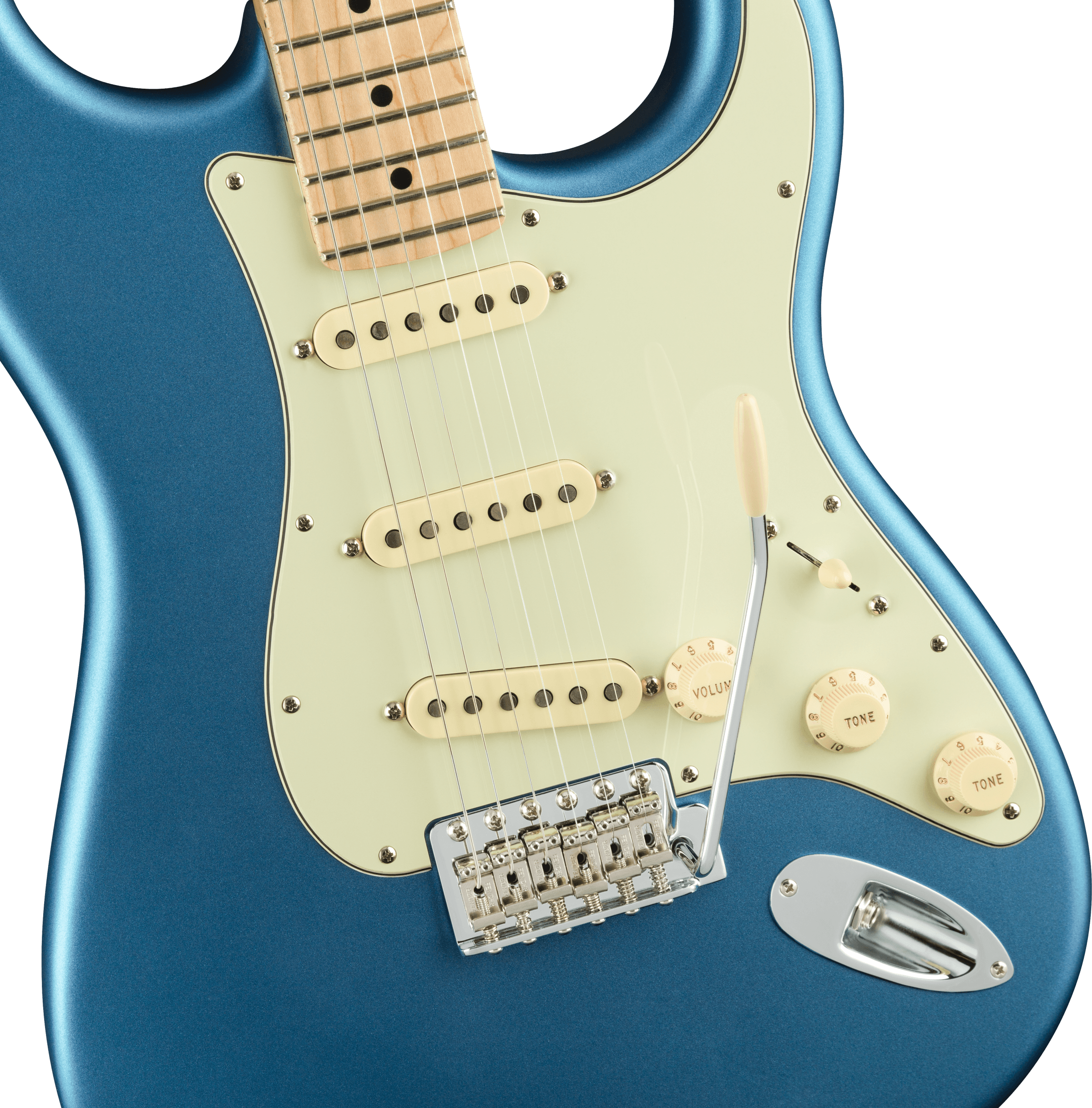 American Performer Stratocaster®, Maple Fingerboard, Satin Lake Placid Blue
