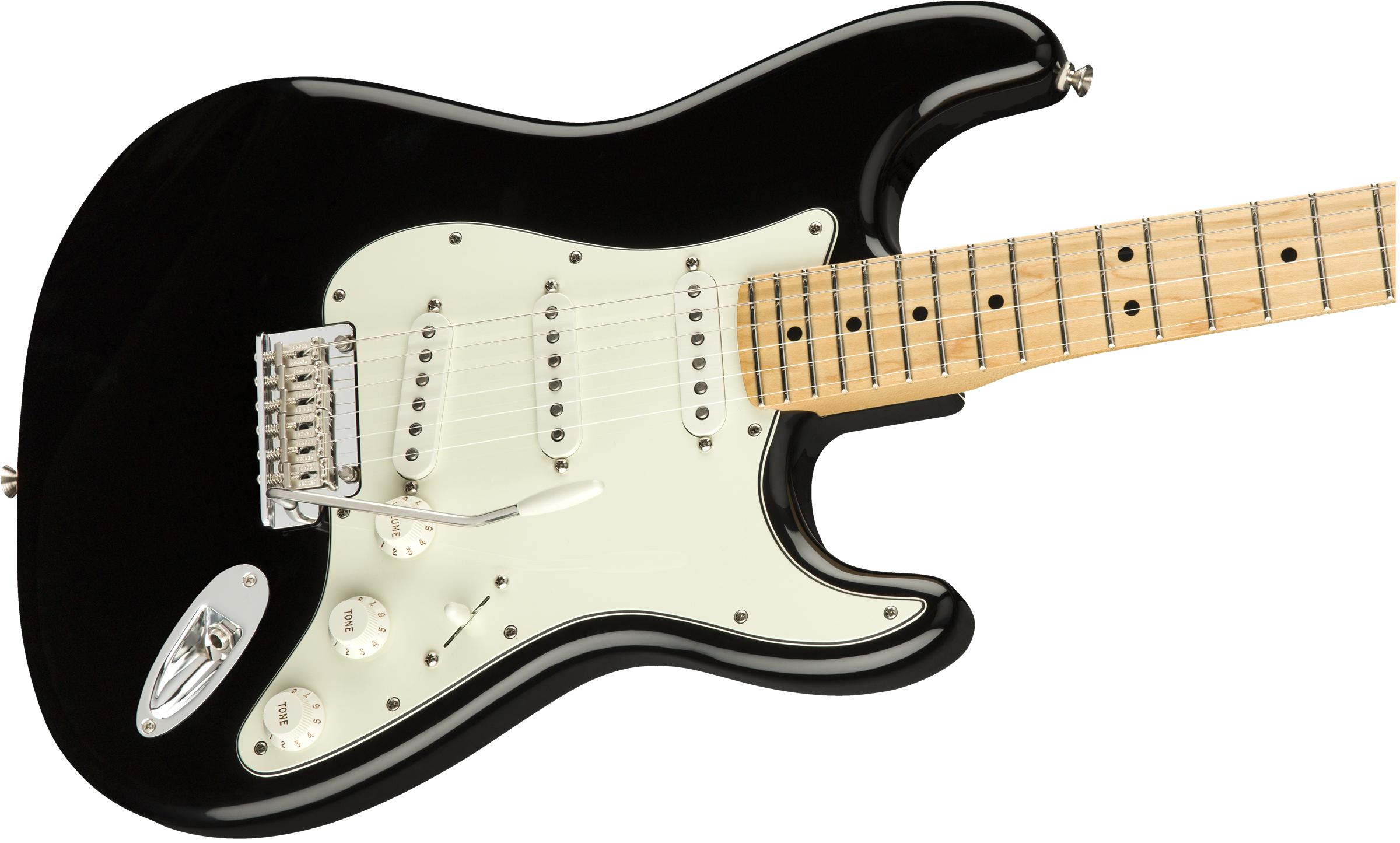 Fender® Player Stratocaster®, Maple Fingerboard, Black