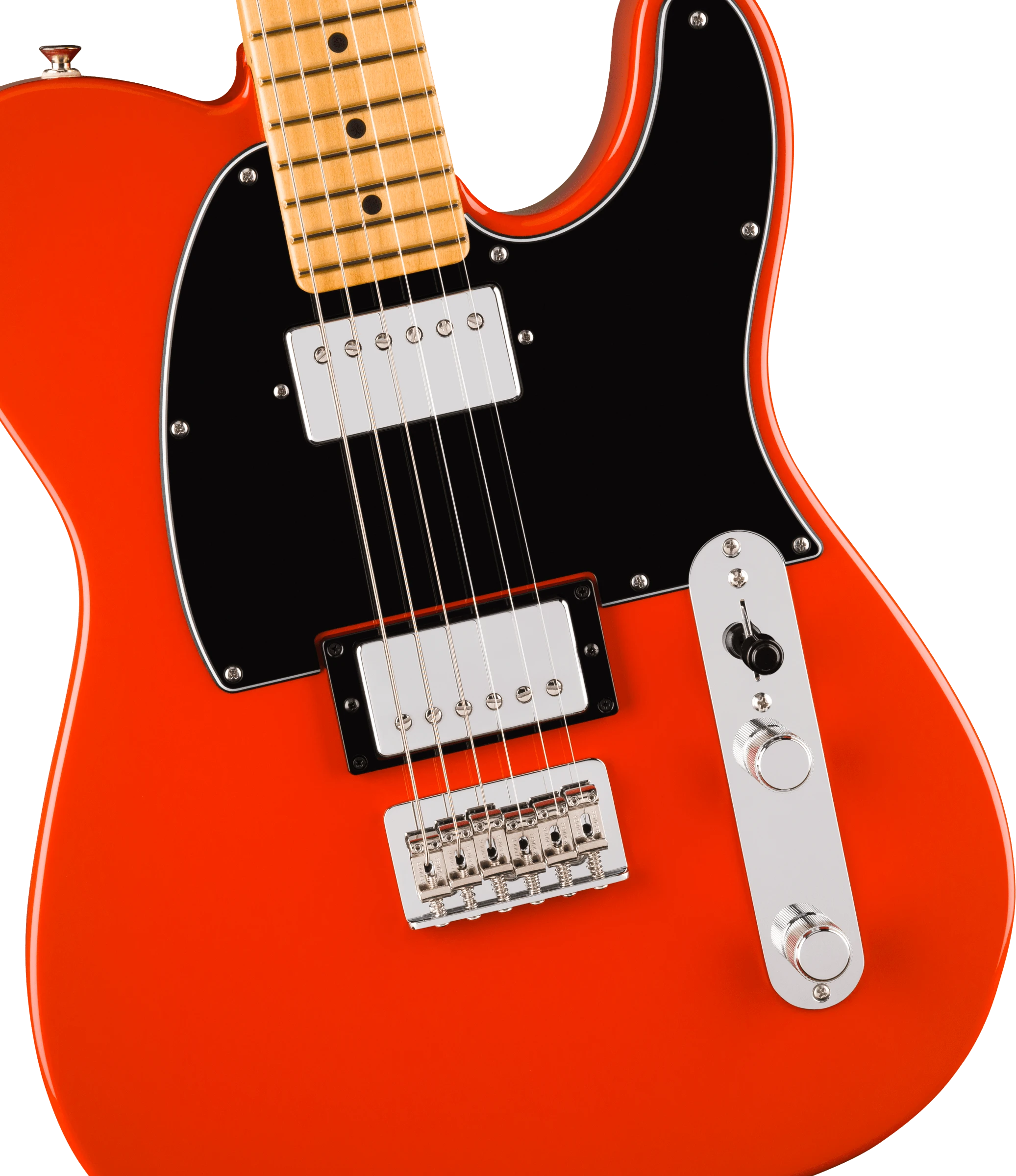 Fender® Player II Telecaster® HH, Maple Fingerboard, Coral Red