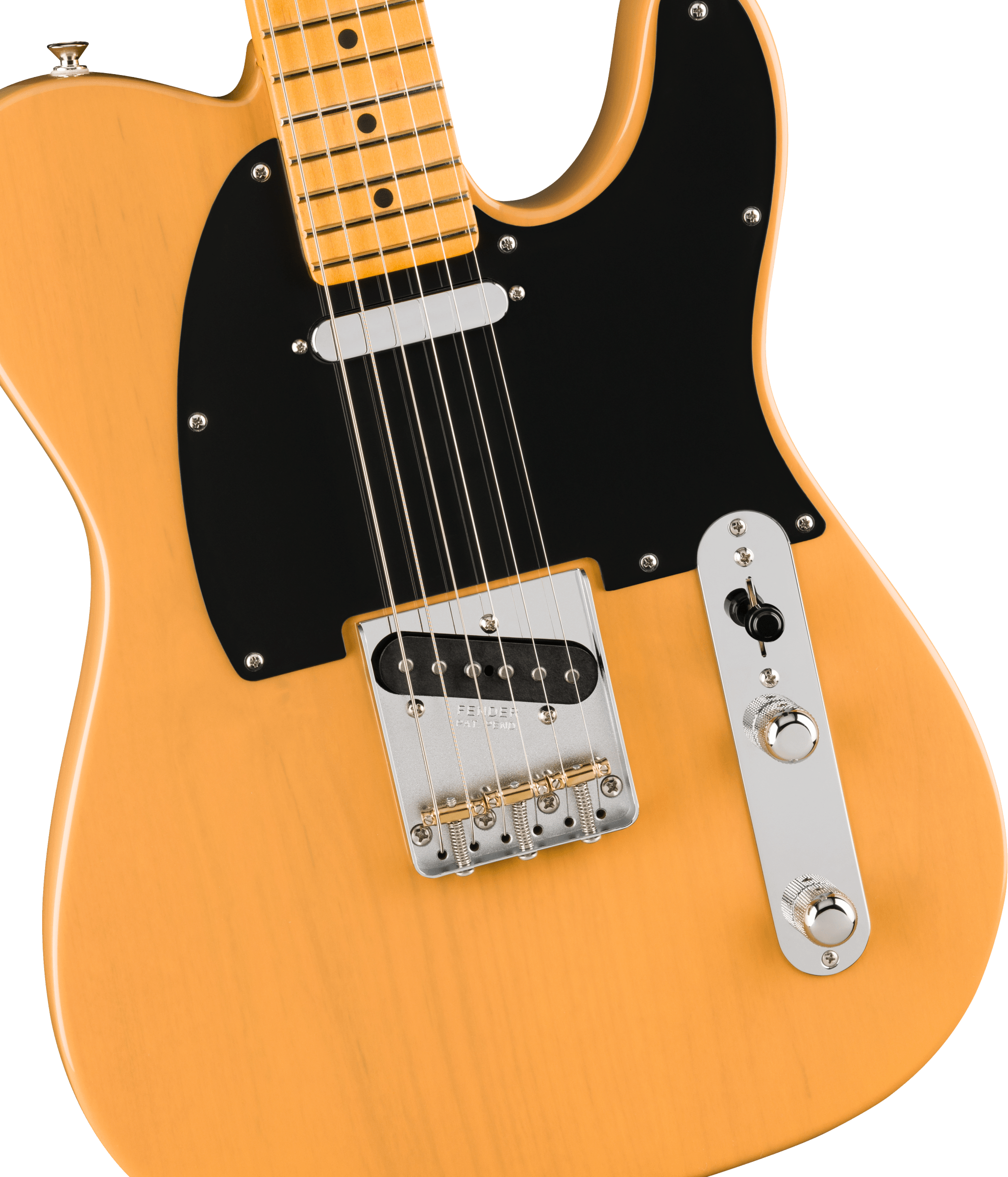 Fender® American Professional Classic Telecaster®, Maple Fingerboard, Butterscotch Blonde