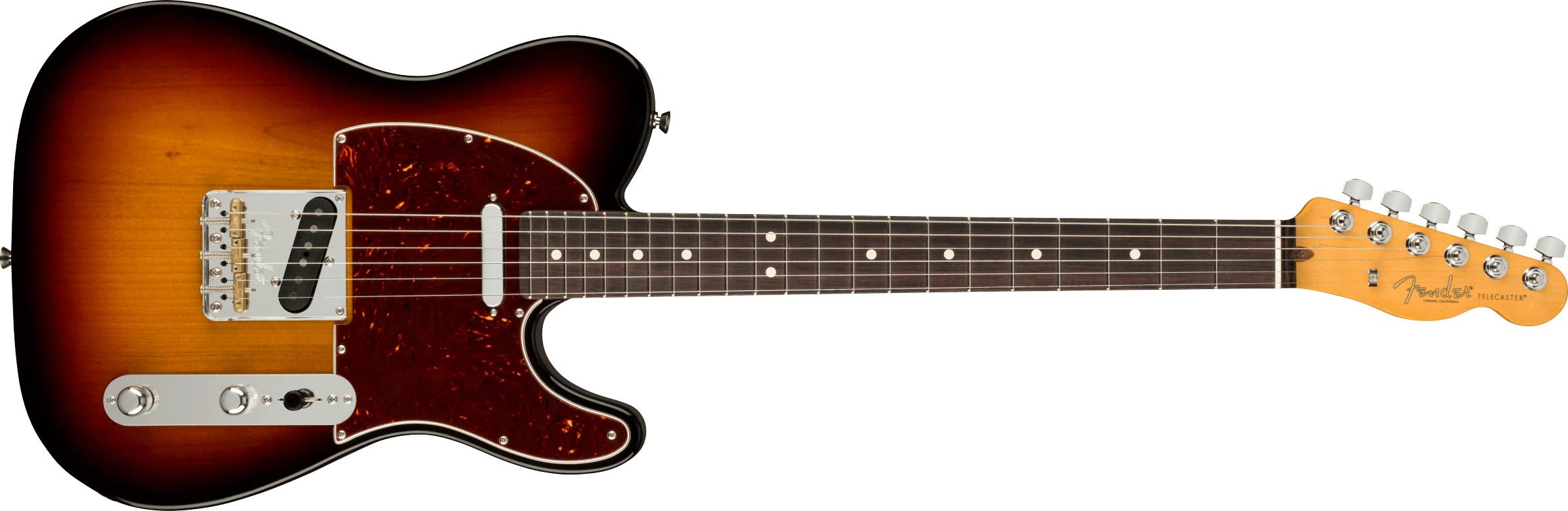 Fender® American Professional II Telecaster®, Rosewood Fingerboard, 3-Color Sunburst