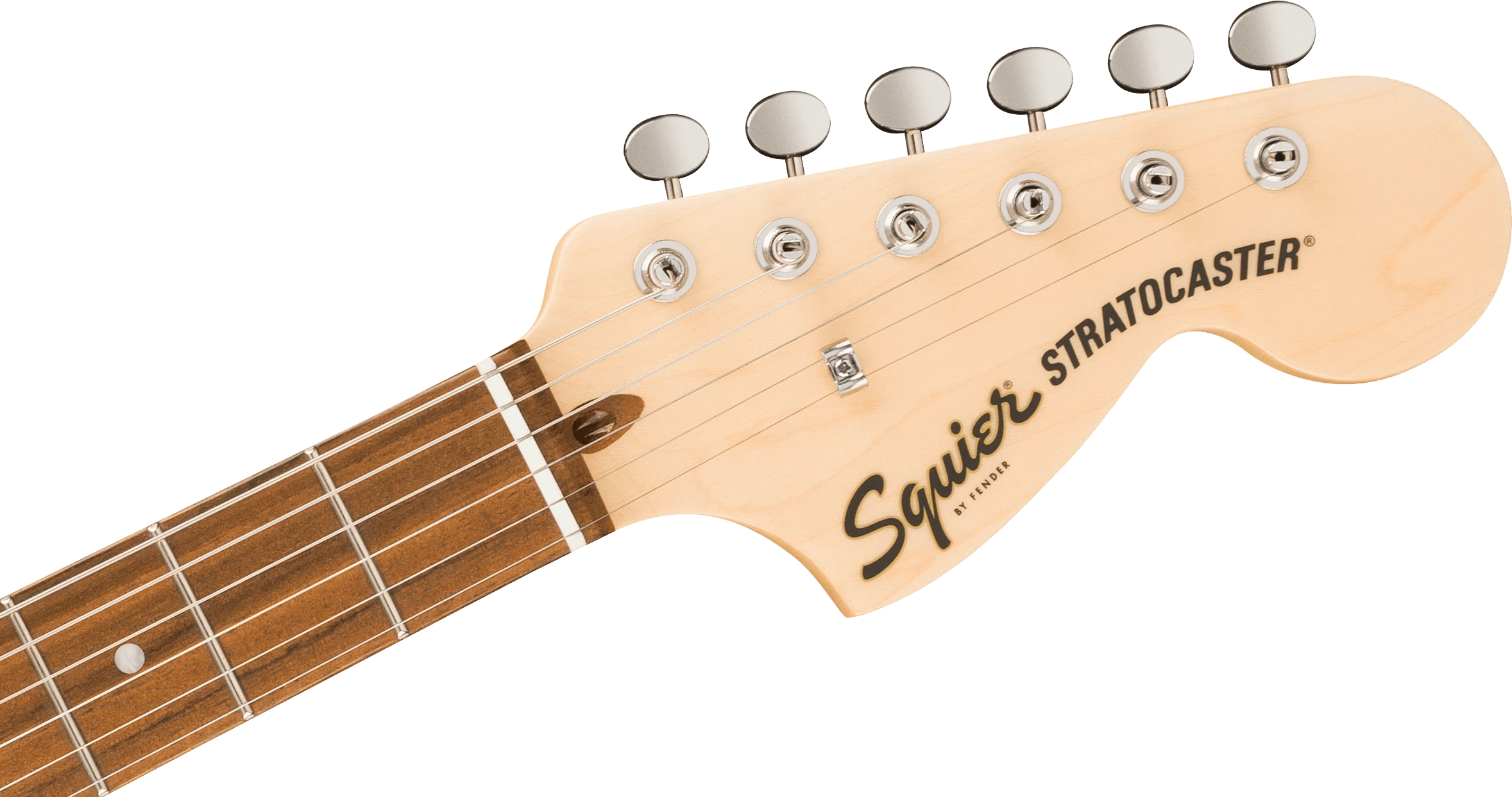 Squier® Paranormal Stratocaster® Deluxe, Laurel Fingerboard, Mint Pickguard, Vintage White