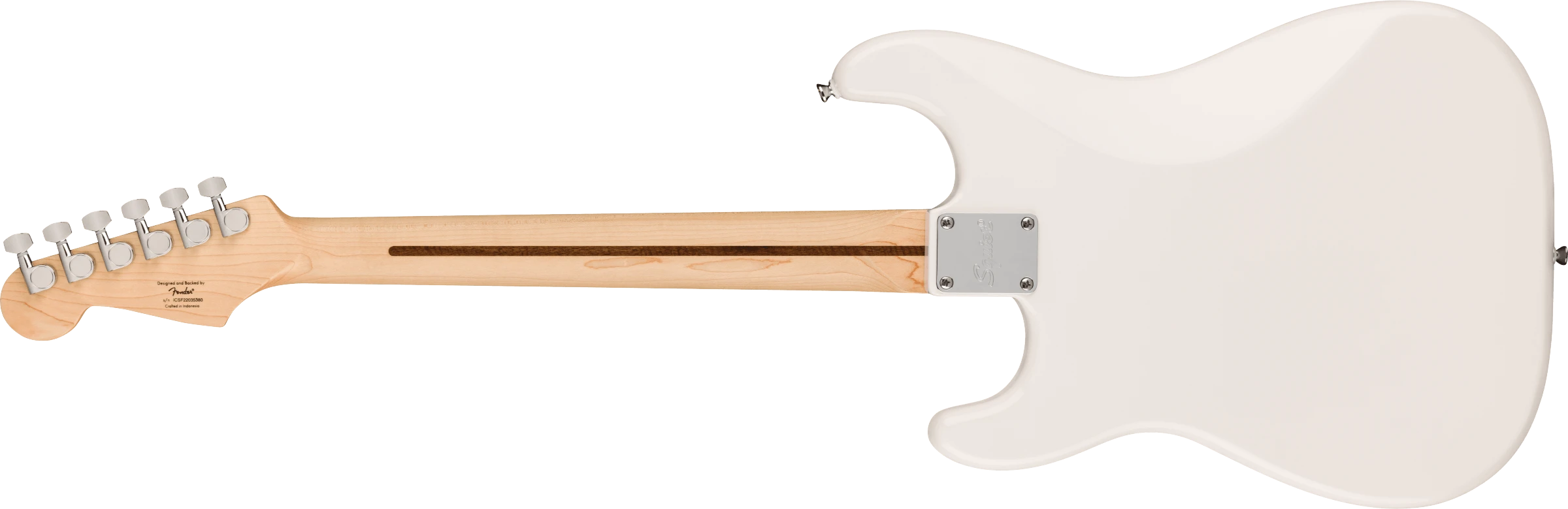 Squier® Squier Sonic® Stratocaster® HT, Maple Fingerboard, White Pickguard, Arctic White