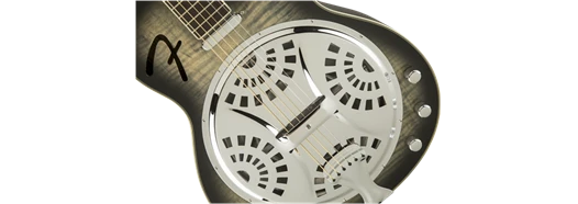 Fender® Roosevelt Resonator, Rosewood Fingerboard, Moonlight Burst