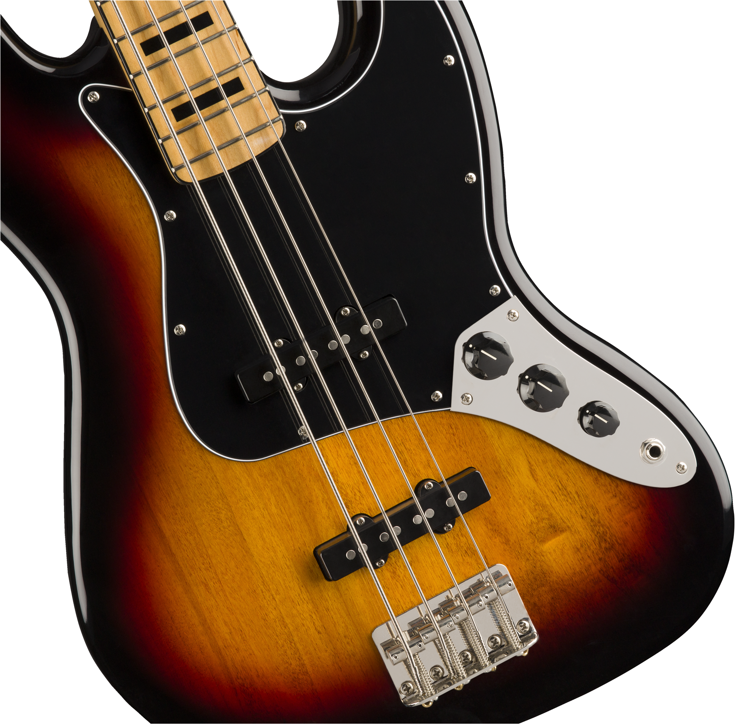 Squier® Classic Vibe '70s Jazz Bass®, Maple Fingerboard, 3-Color Sunburst
