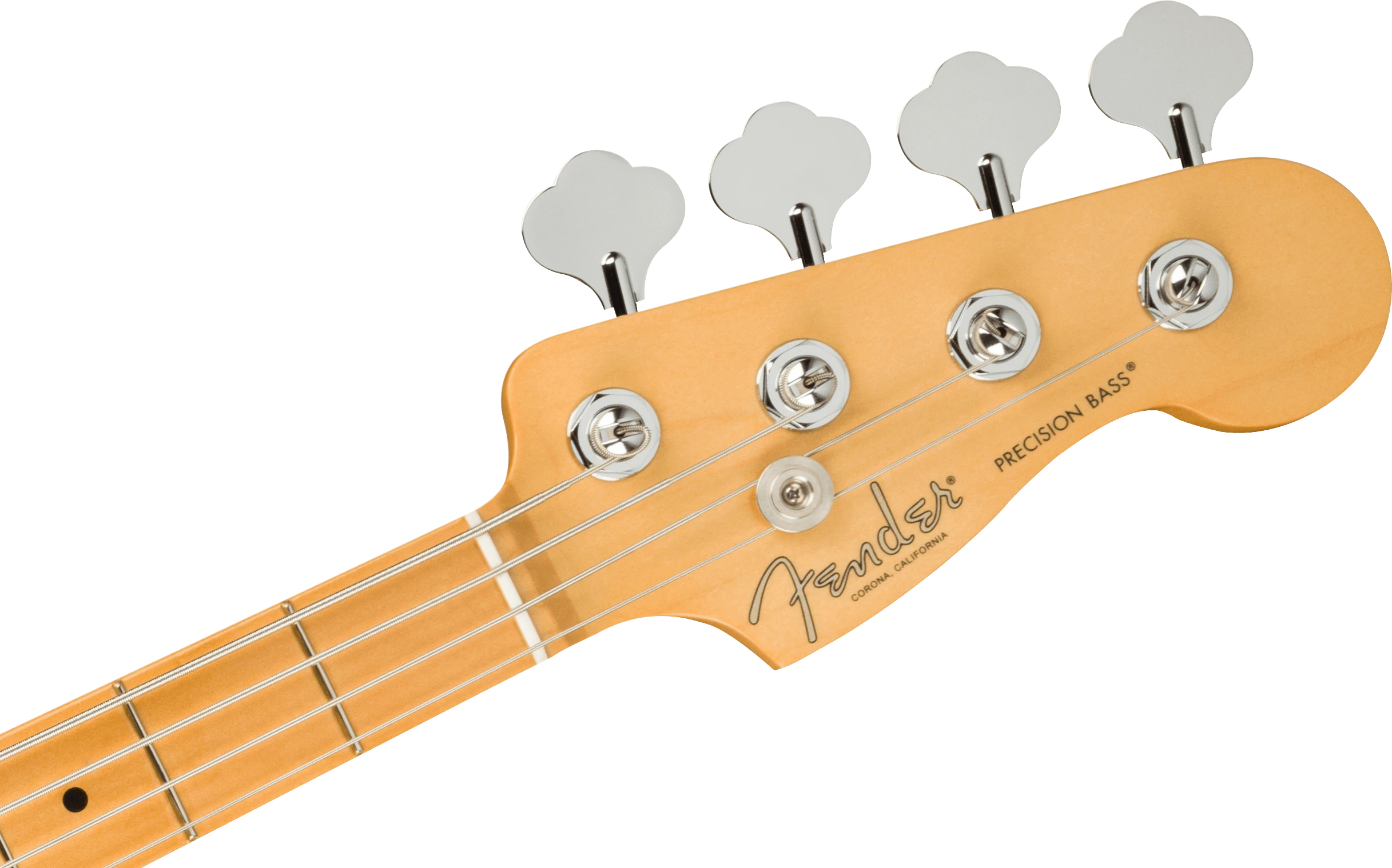 Fender® American Professional II Precision Bass®, Maple Fingerboard, Olympic White