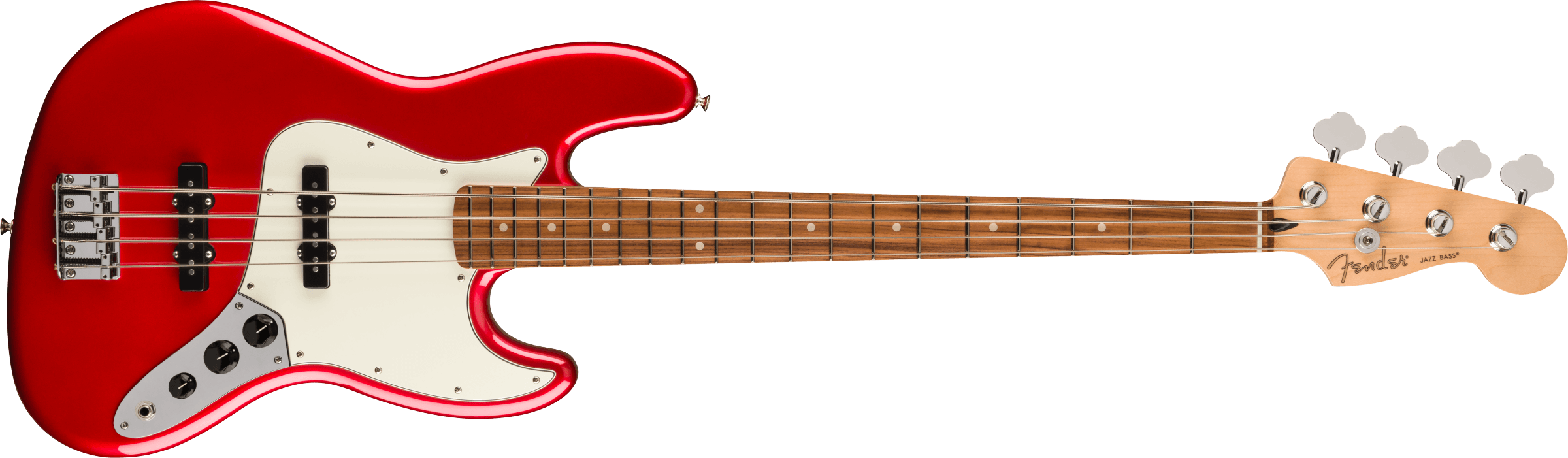Fender® Player Jazz Bass®, Pau Ferro Fingerboard, Candy Apple Red