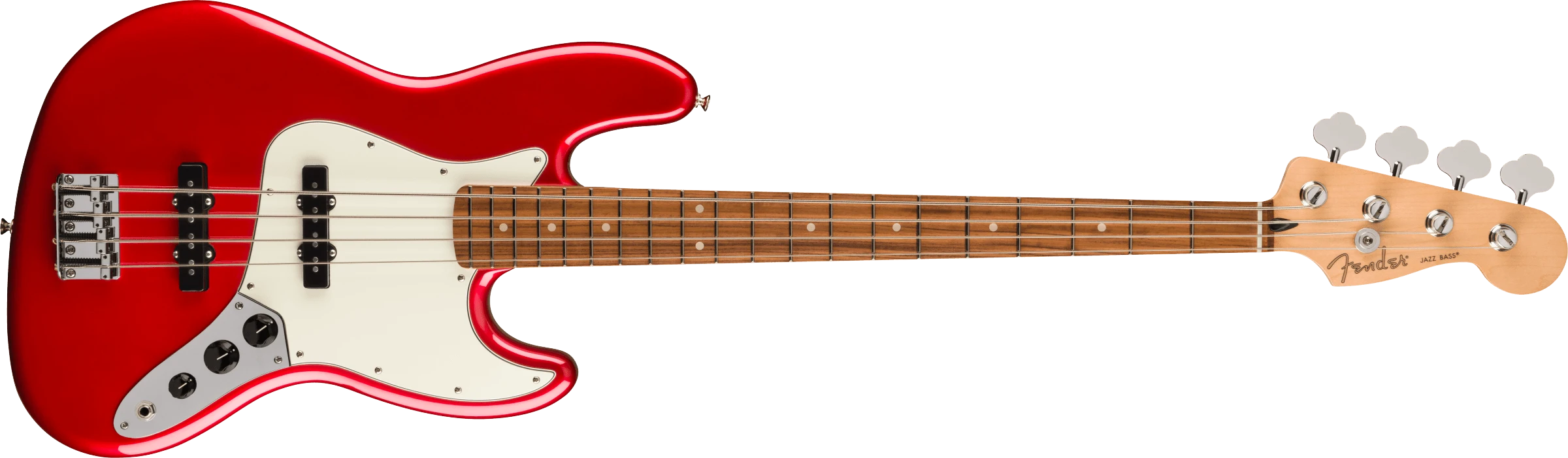 Fender® Player Jazz Bass®, Pau Ferro Fingerboard, Candy Apple Red