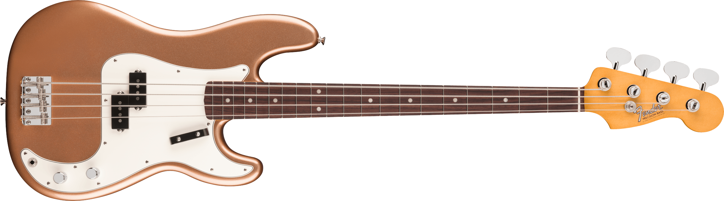 Fender® Vintera® III Late '60s Precision Bass®, Rosewood Fingerboard, Firemist Gold