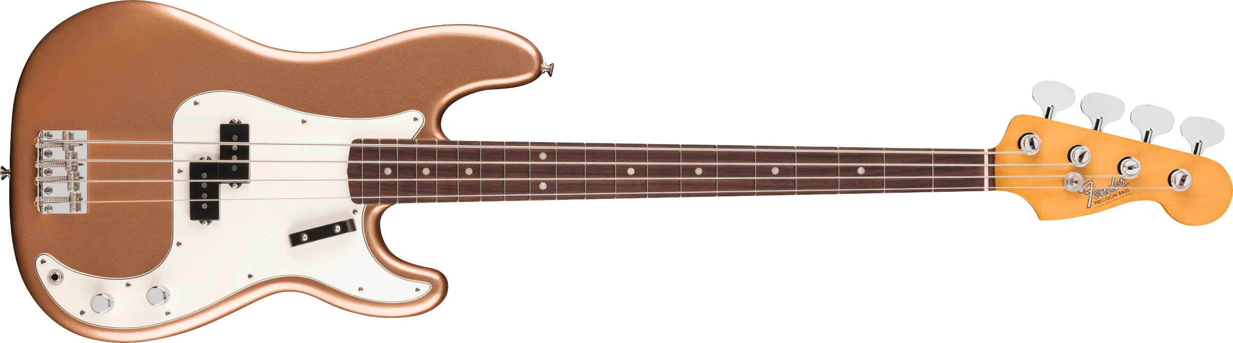 Fender® Vintera® III Late '60s Precision Bass®, Rosewood Fingerboard, Firemist Gold