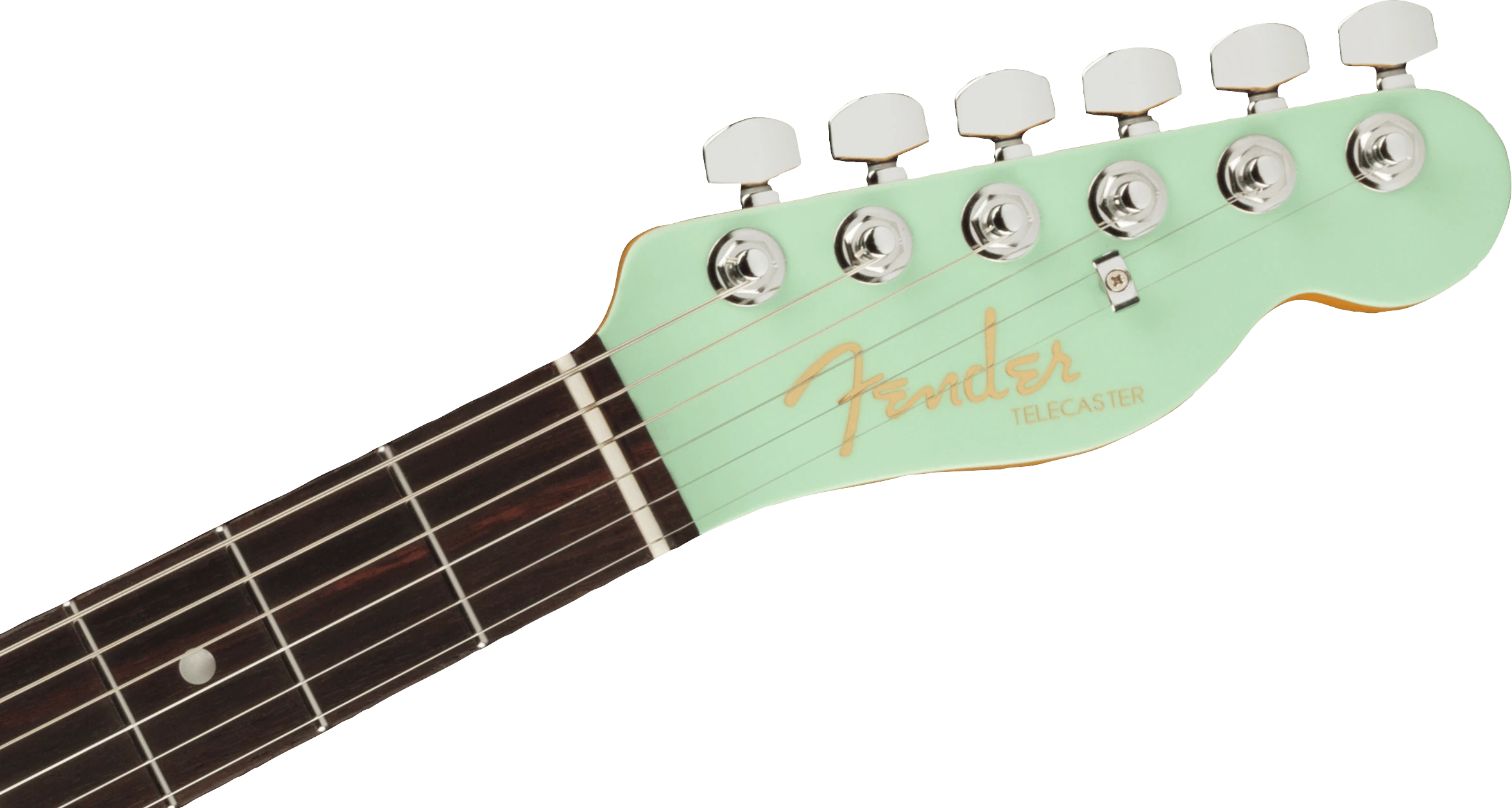 Fender® Ultra Luxe Telecaster®, Rosewood Fingerboard, Transparent Surf Green