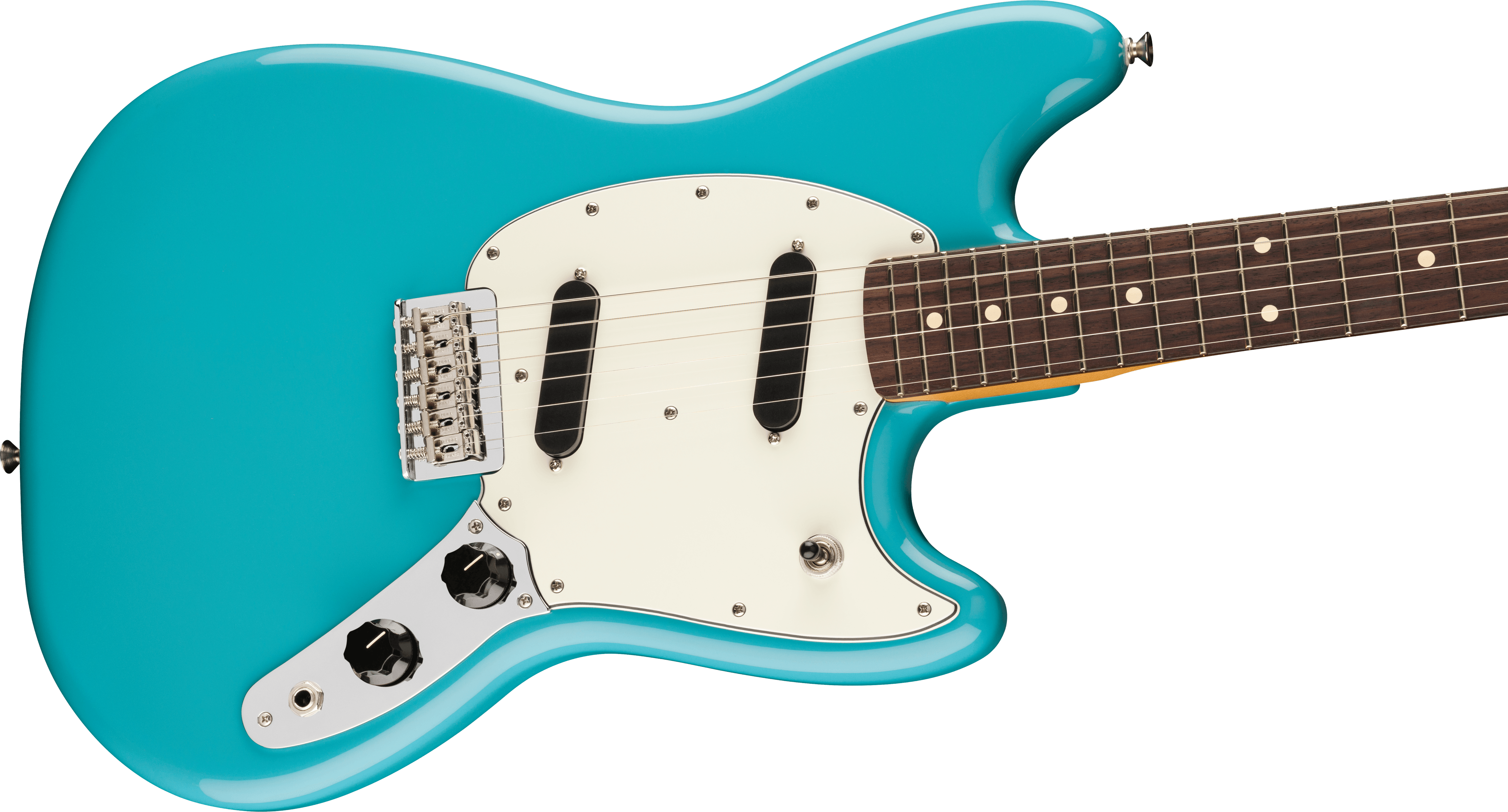 Fender® Player II Mustang®, Rosewood Fingerboard, Aquatone Blue