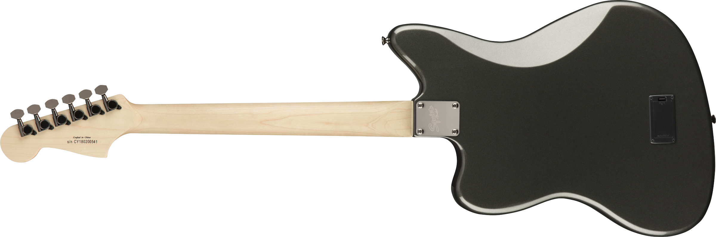 Squier® Contemporary Active Jazzmaster® HH ST, Laurel Fingerboard, Graphite Metallic