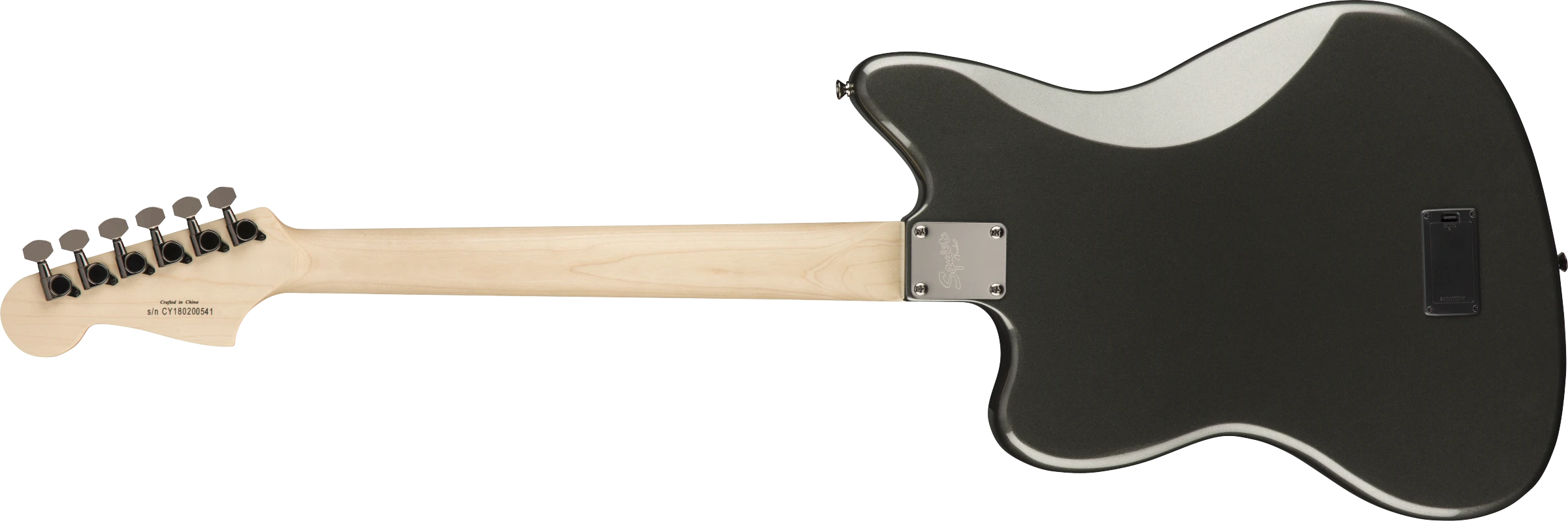 Squier® Contemporary Active Jazzmaster® HH ST, Laurel Fingerboard, Graphite Metallic