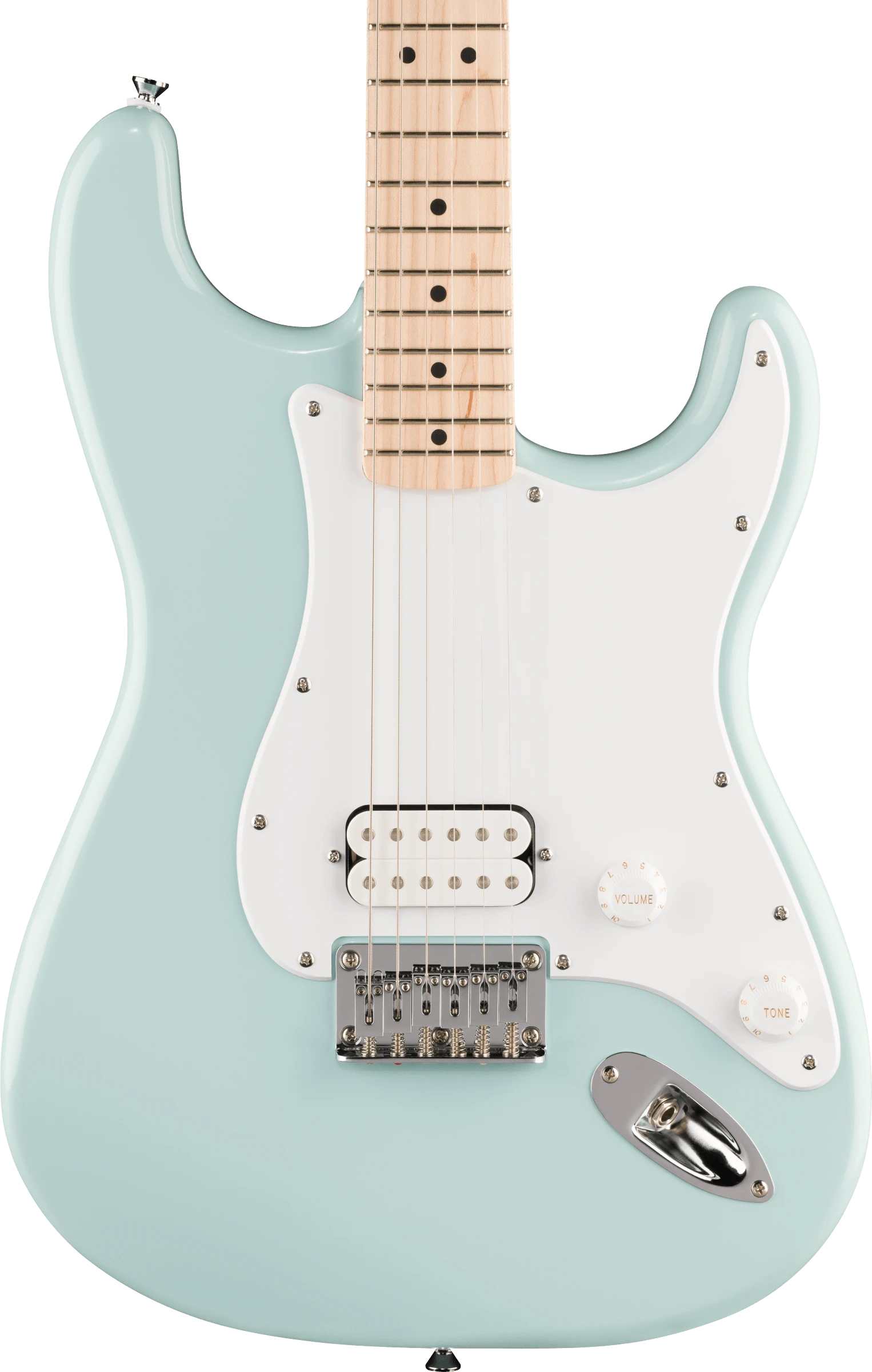 Squier® Squier Sonic® Stratocaster® HT H, Maple Fingerboard, White Pickguard, Sonic Blue