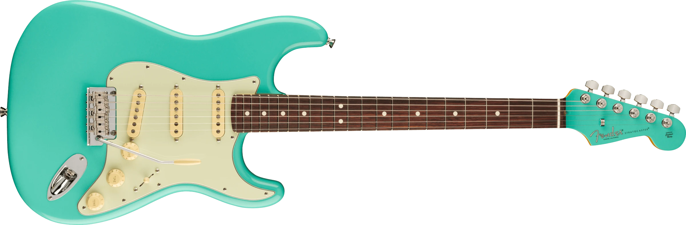 Fender® Limited Edition American Professional II Stratocaster®, Rosewood Fingerboard, Sea Foam Green