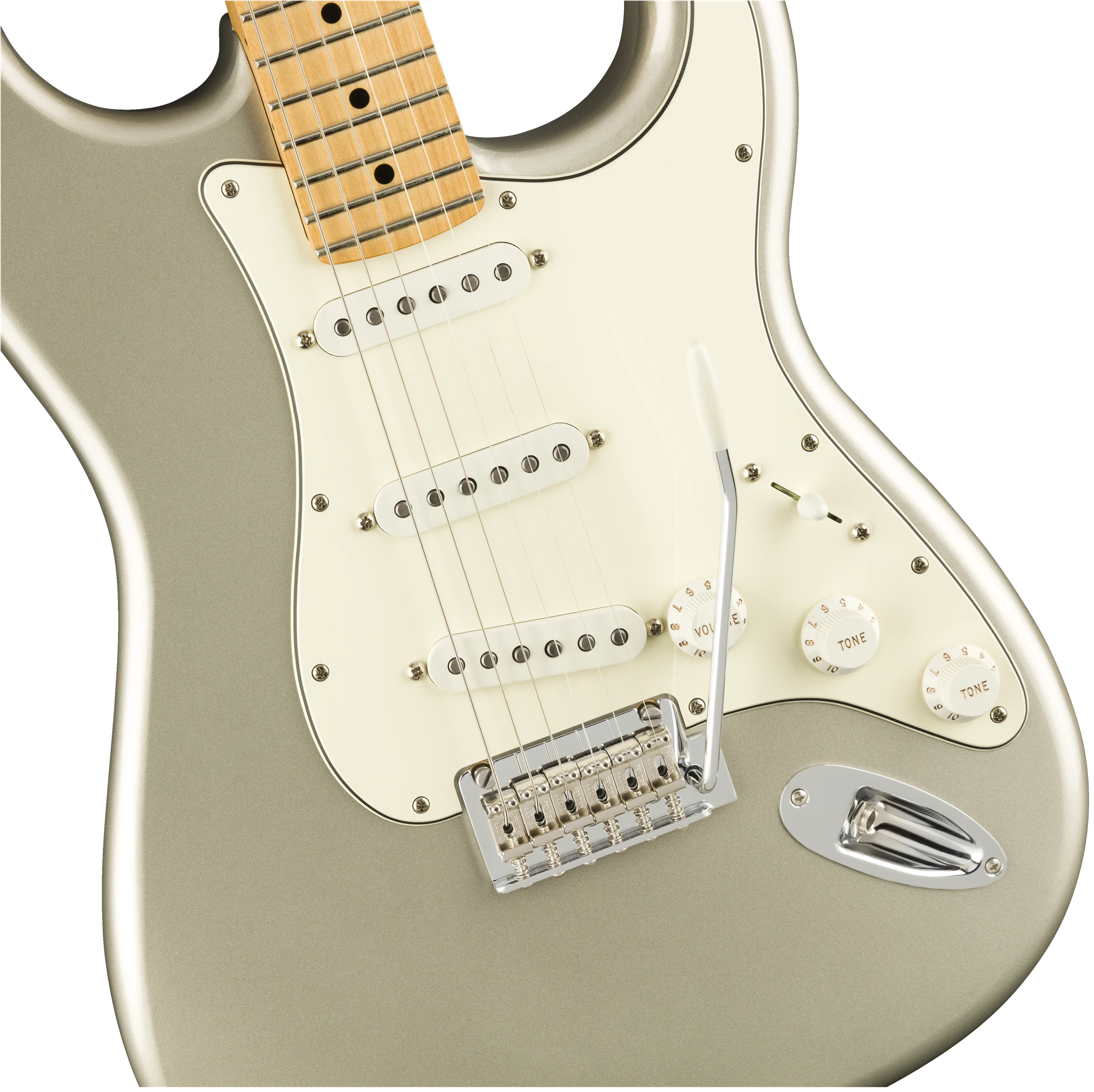 Fender® Limited Edition Player Stratocaster®, Maple Fingerboard, Inca Silver
