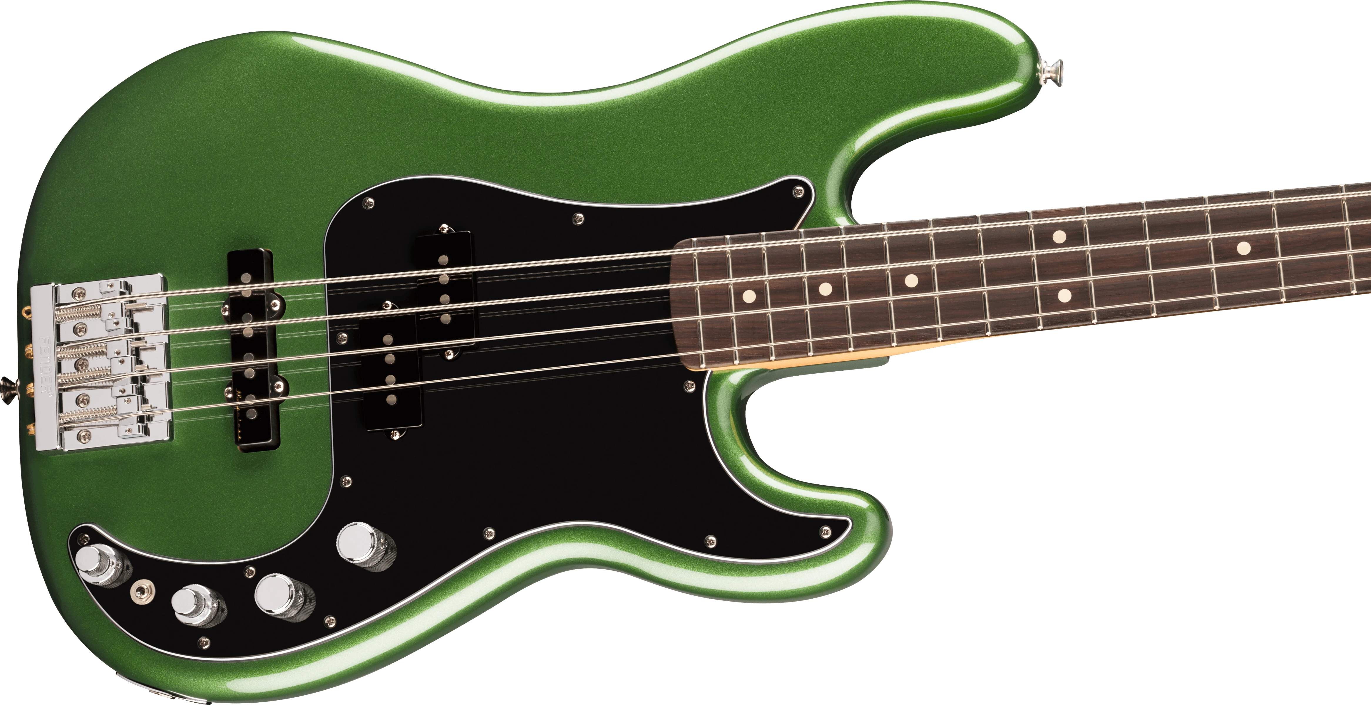 Fender® Player II Modified Active Precision Bass®, Rosewood Fingerboard, Harvest Green Metallic