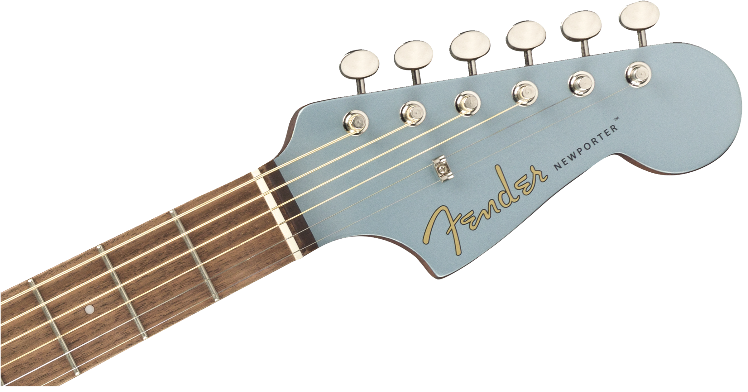Fender® Newporter Player, Walnut Fingerboard, Ice Blue Satin