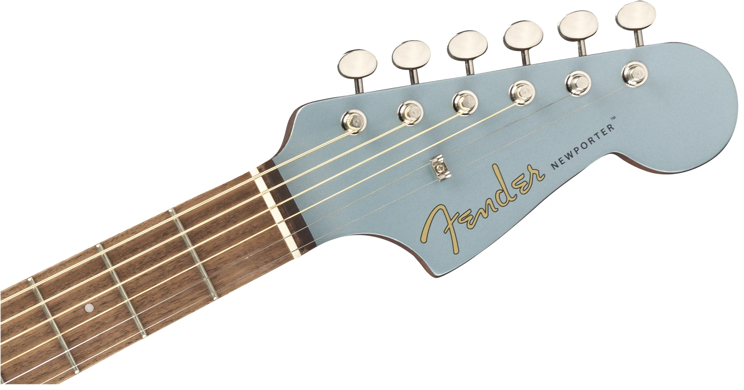 Fender® Newporter Player, Walnut Fingerboard, Ice Blue Satin