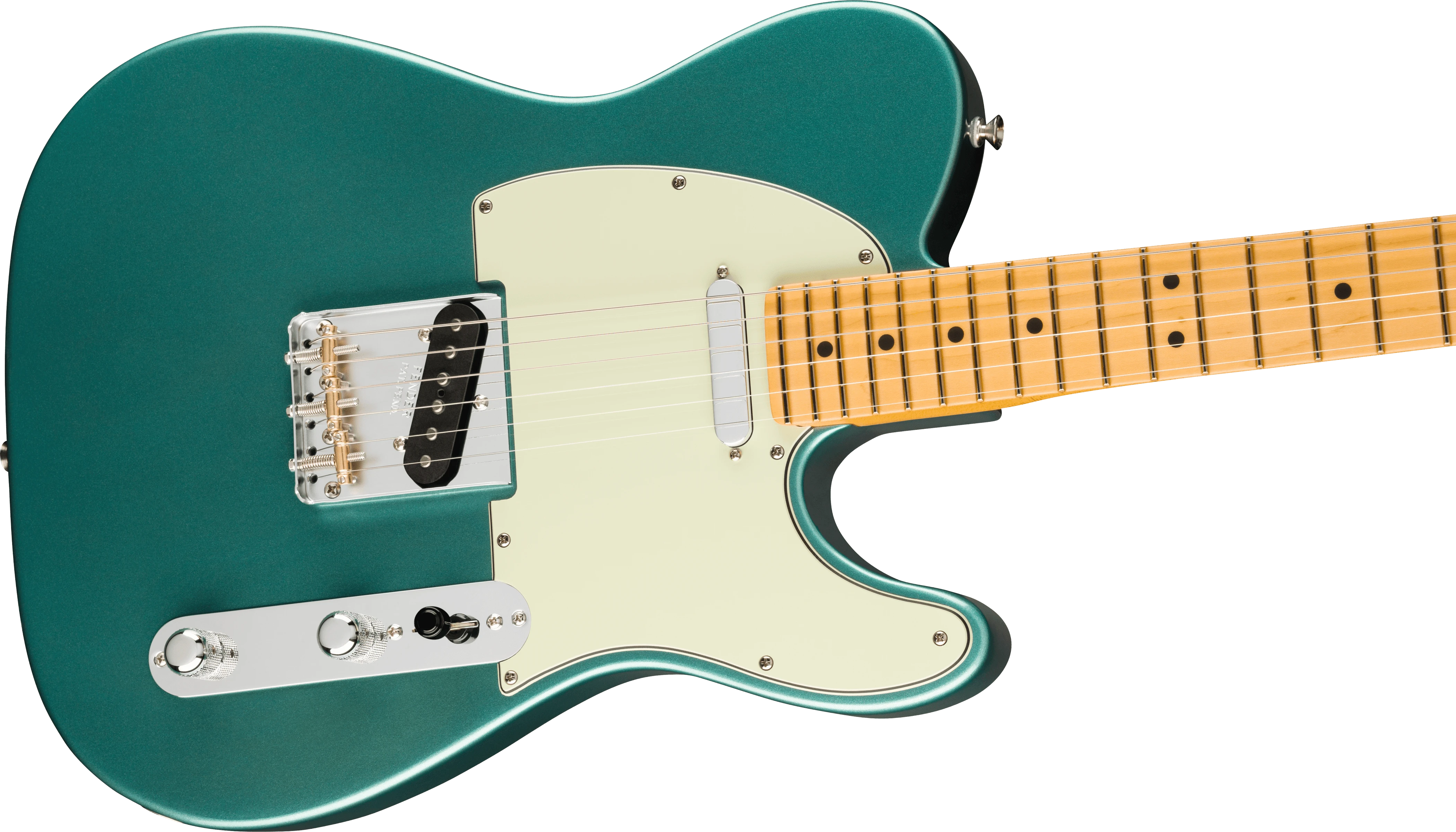 Fender® American Professional Classic Telecaster®, Maple Fingerboard, Faded Sherwood Green Metallic