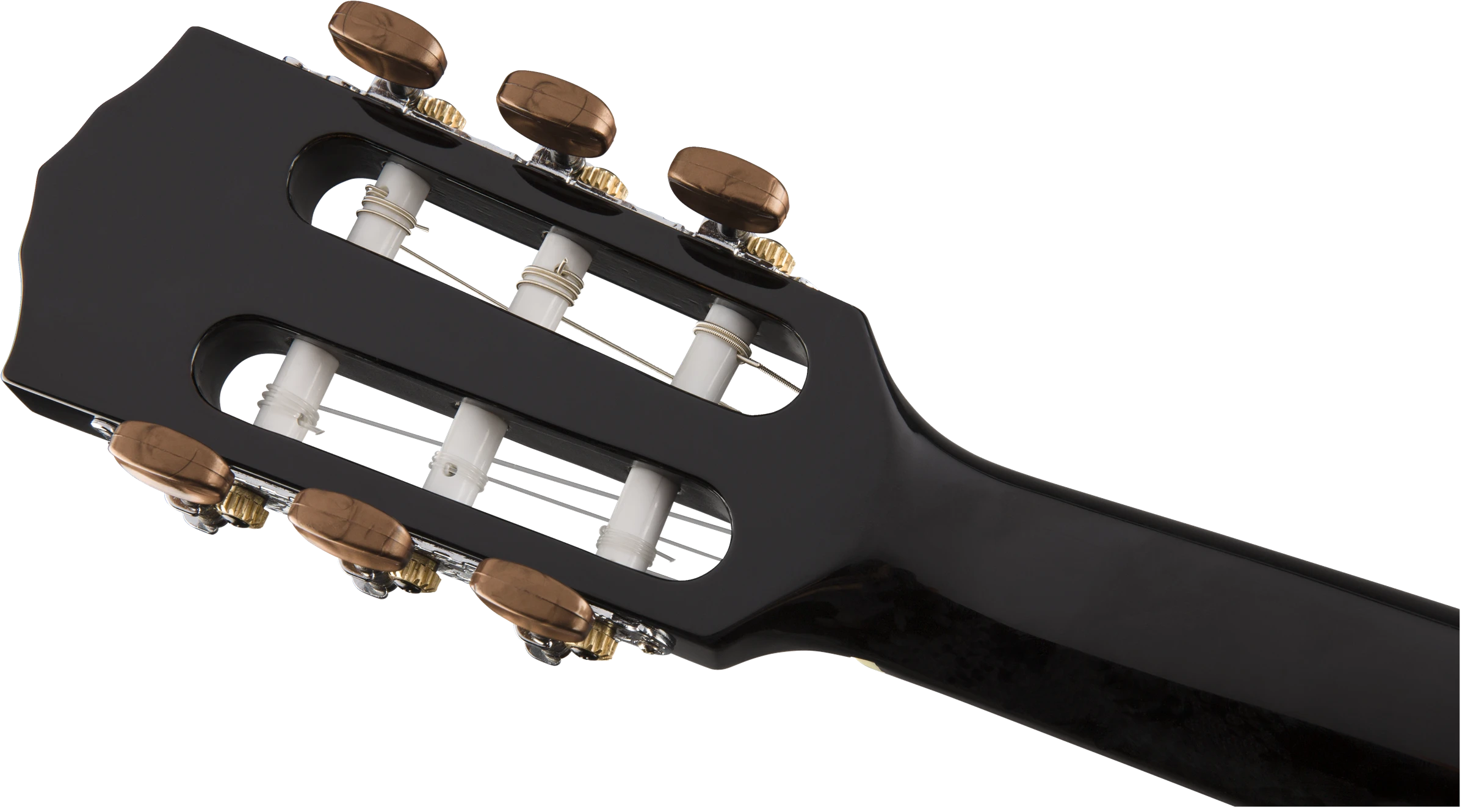 Fender® CN-60S Nylon, Walnut Fingerboard, Black