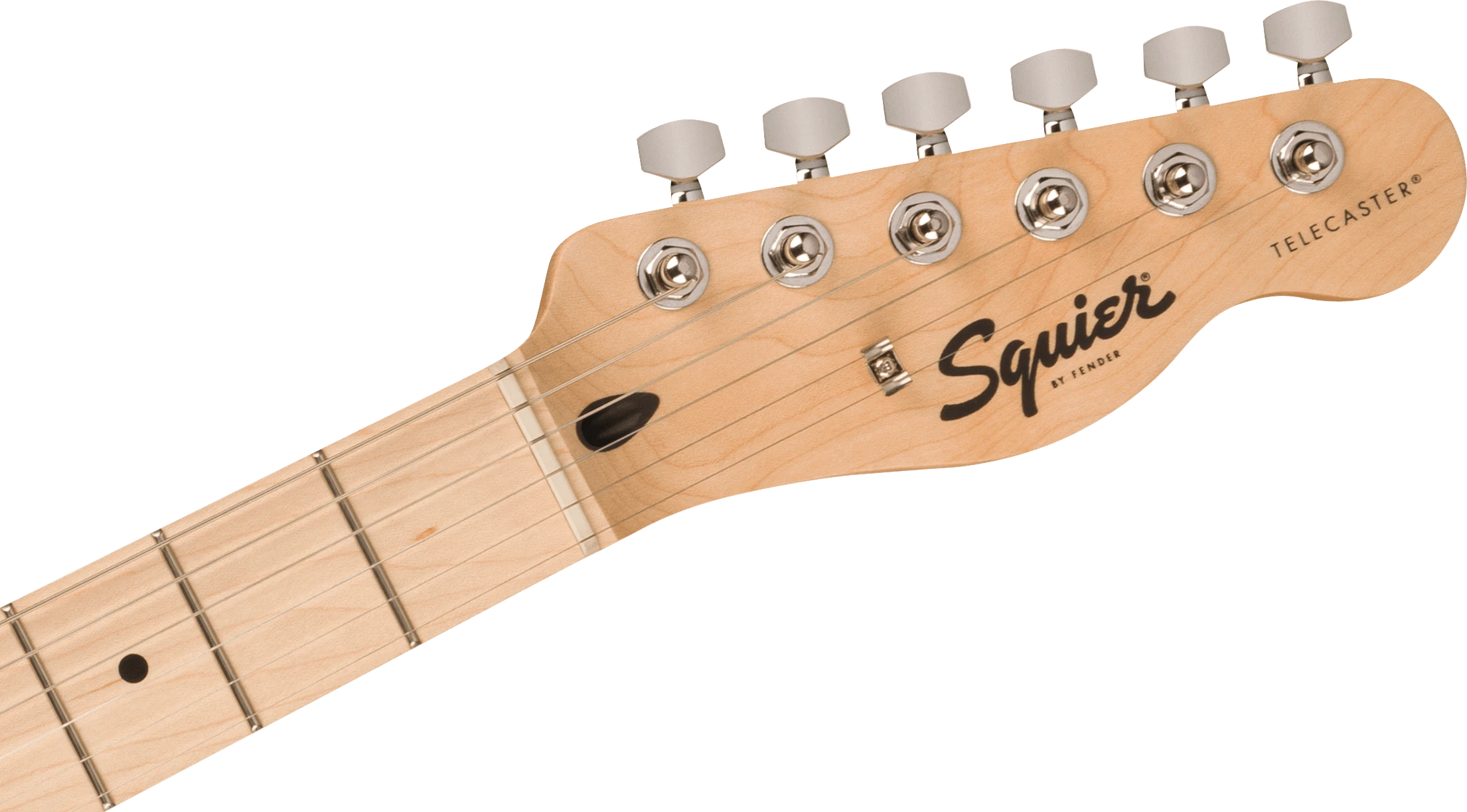 Squier® Sonic® Telecaster®, Maple Fingerboard, Black Pickguard, Butterscotch Blonde