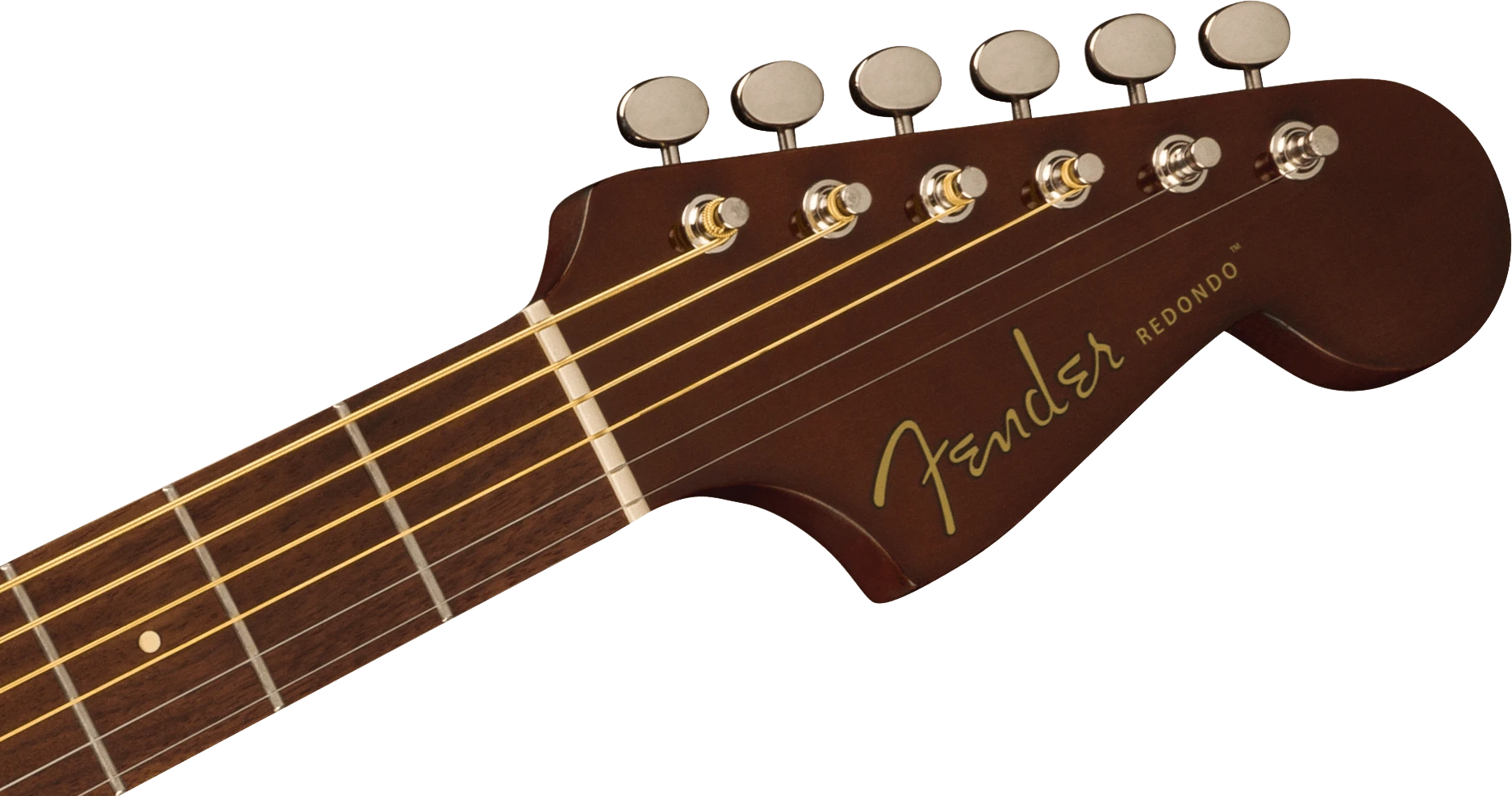 Fender® Redondo Player, Walnut Fingerboard, Gold Pickguard, Sunburst