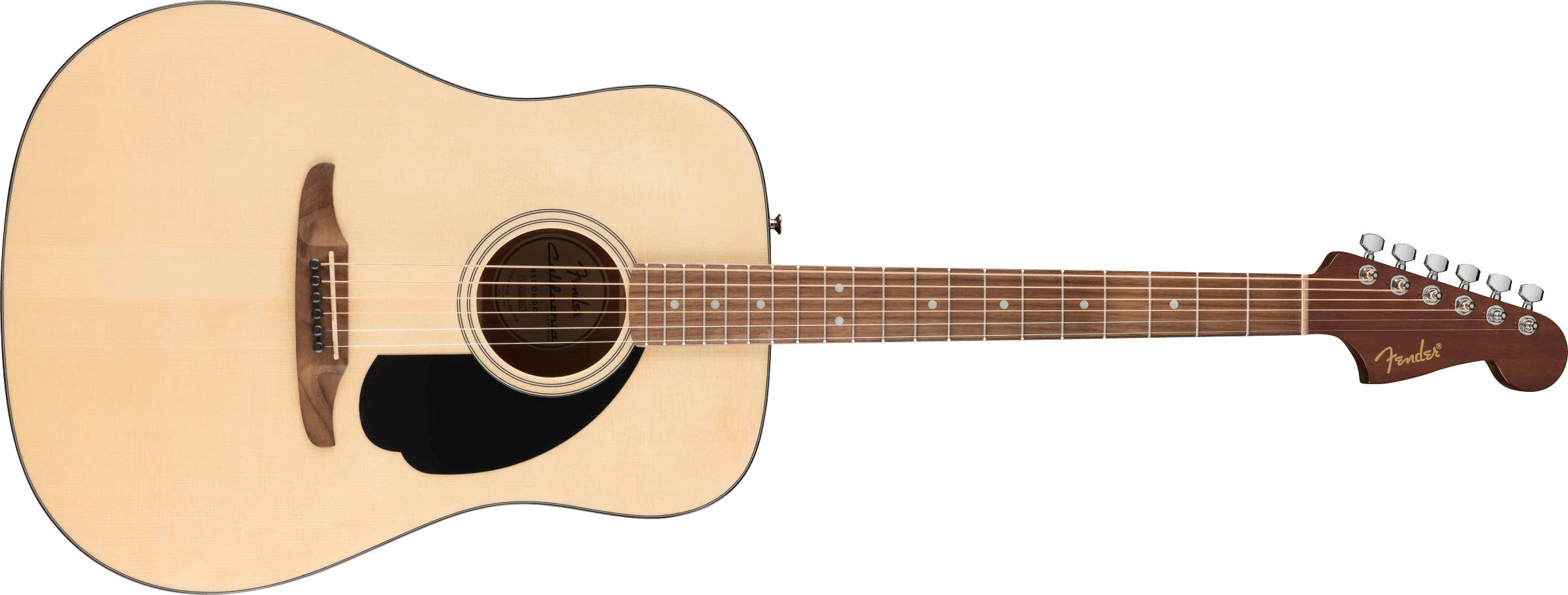 Fender® California Standard Redondo™ Pack, Spruce Top, Black Pickguard, Natural