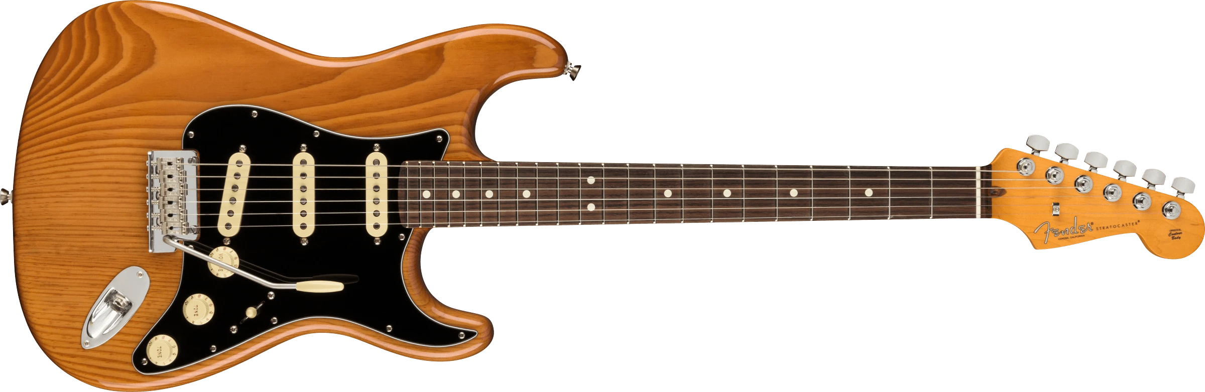 Fender® American Professional II Stratocaster®, Rosewood Fingerboard, Roasted Pine