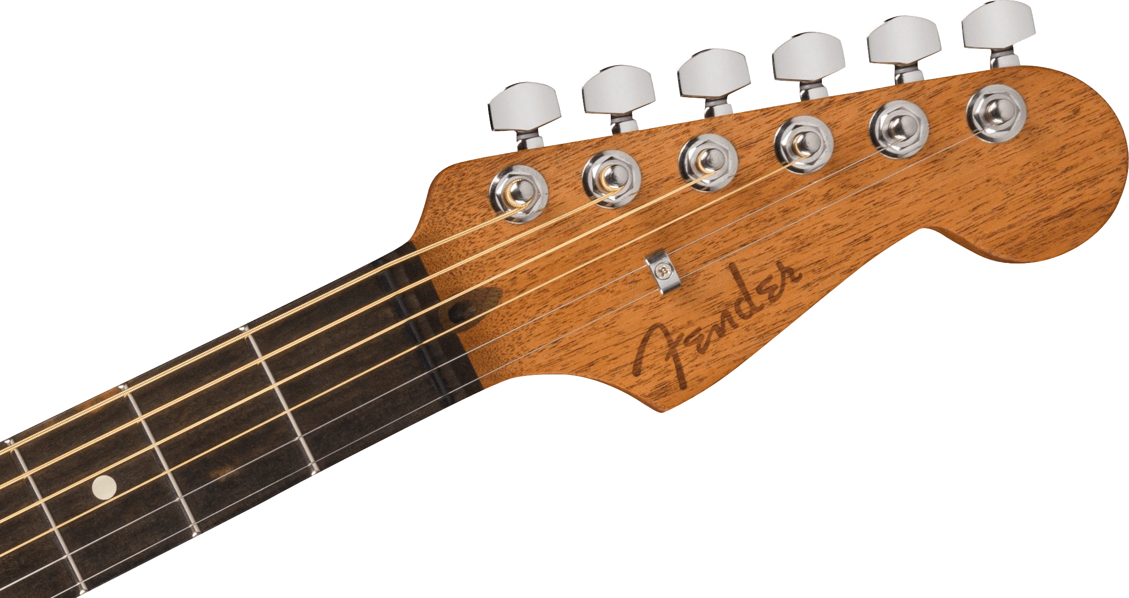 Fender® American Acoustasonic® Jazzmaster® All-Mahogany, Ebony Fingerboard, Natural