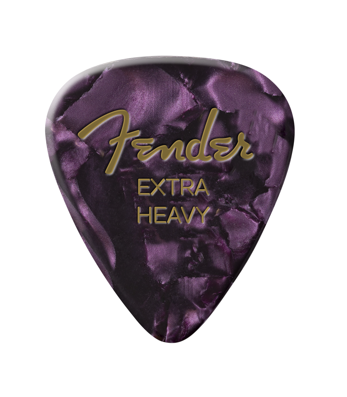 Fender® 351 Shape Premium Picks, Extra Heavy, Purple Moto, 12 Count