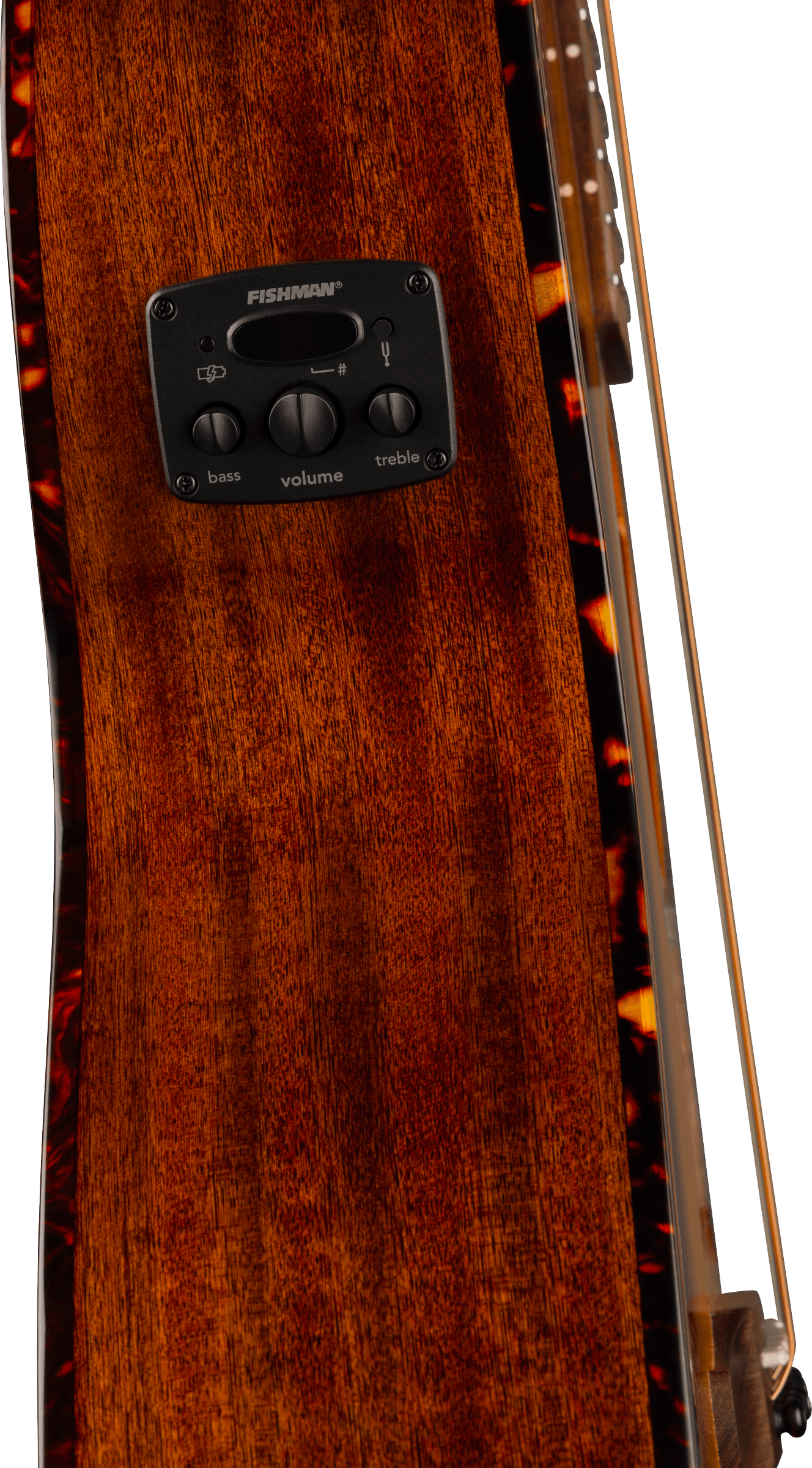 Fender® California Deluxe Monterey™ E, Walnut Fingerboard, Honey Sunburst