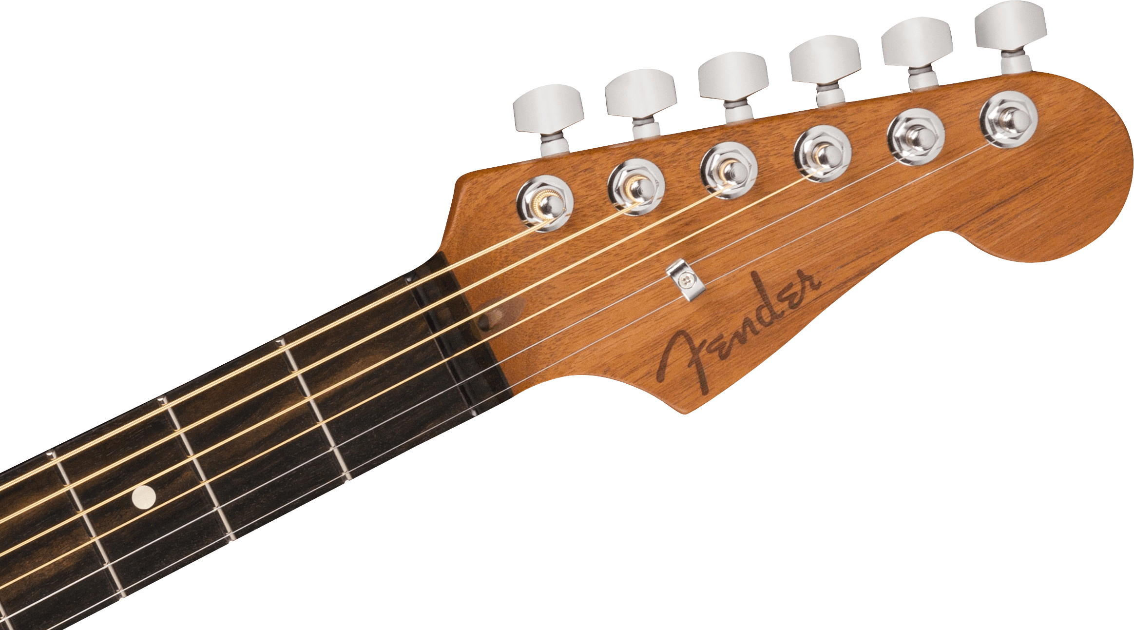 Fender® American Acoustasonic® Jazzmaster® All-Mahogany, Ebony Fingerboard, Bourbon Burst