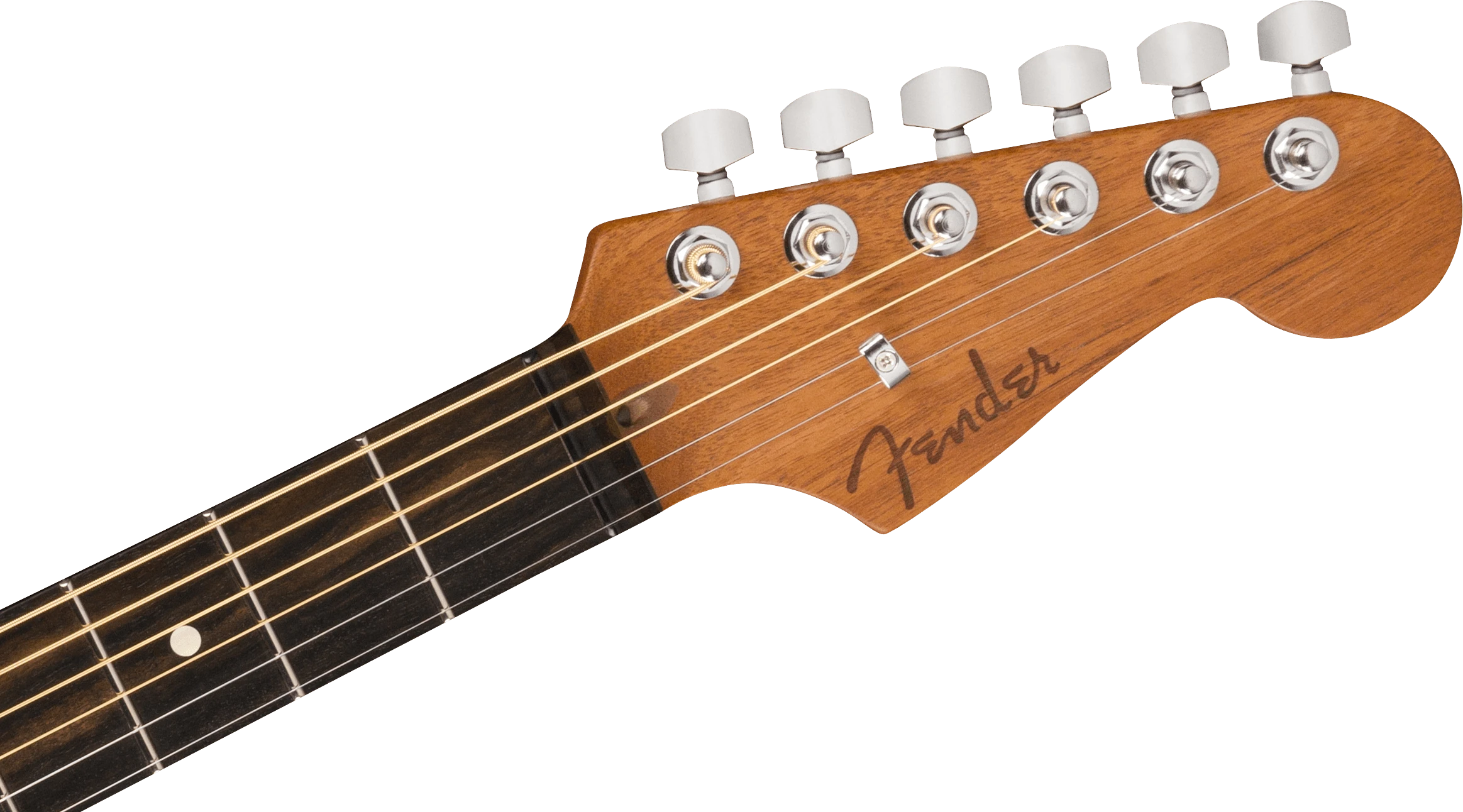 Fender® American Acoustasonic® Jazzmaster® All-Mahogany, Ebony Fingerboard, Bourbon Burst