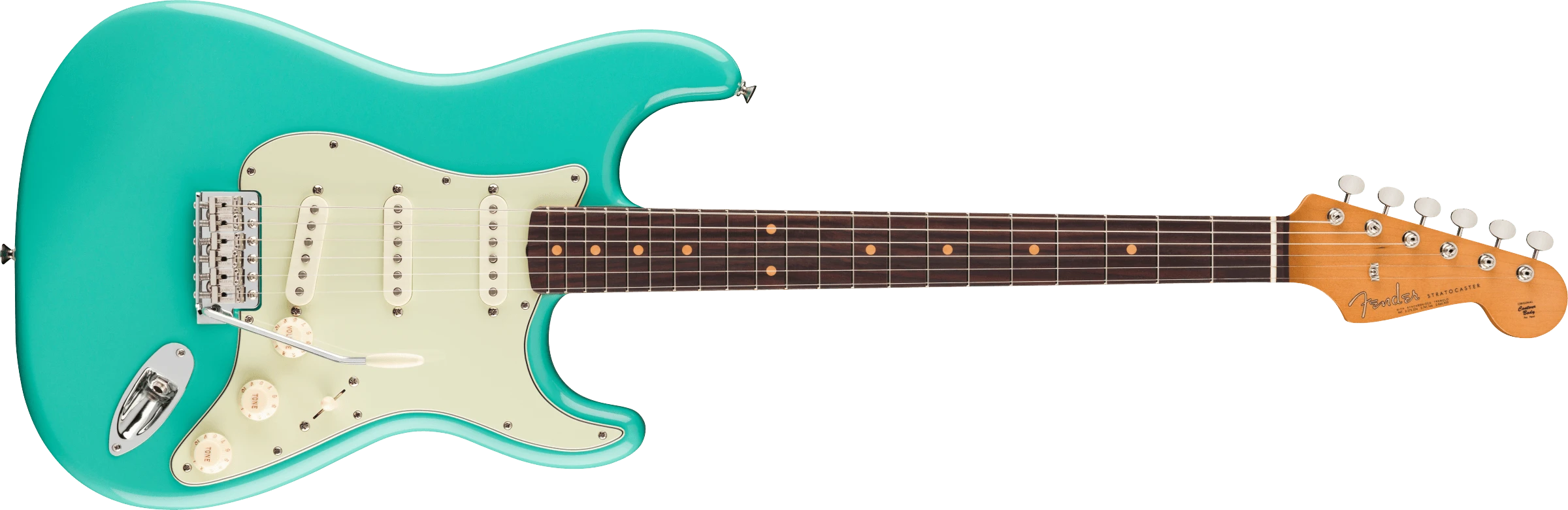 Fender® Vintera® III Early '60s Stratocaster®, Rosewood Fingerboard, Seafoam Green