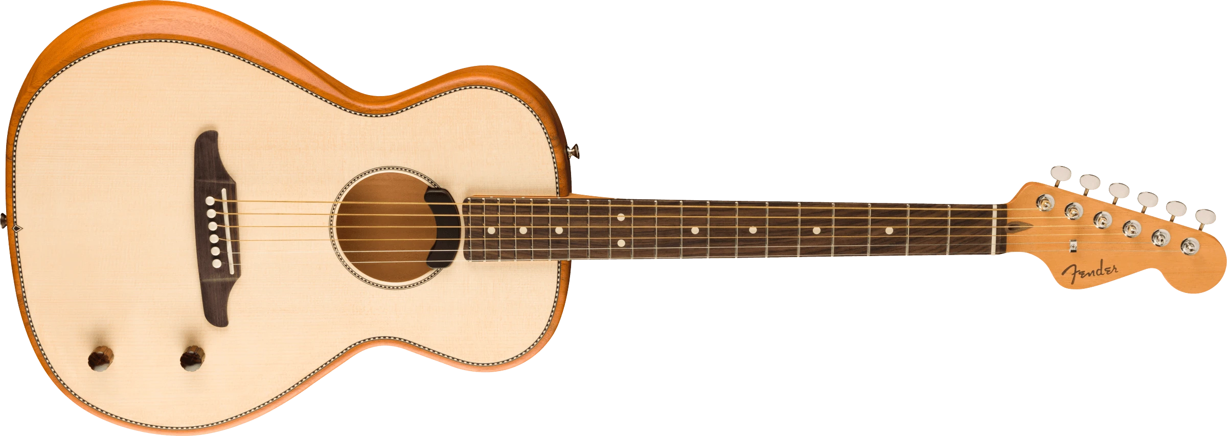 Fender® Highway Series™ Parlor, Rosewood Fingerboard, Natural
