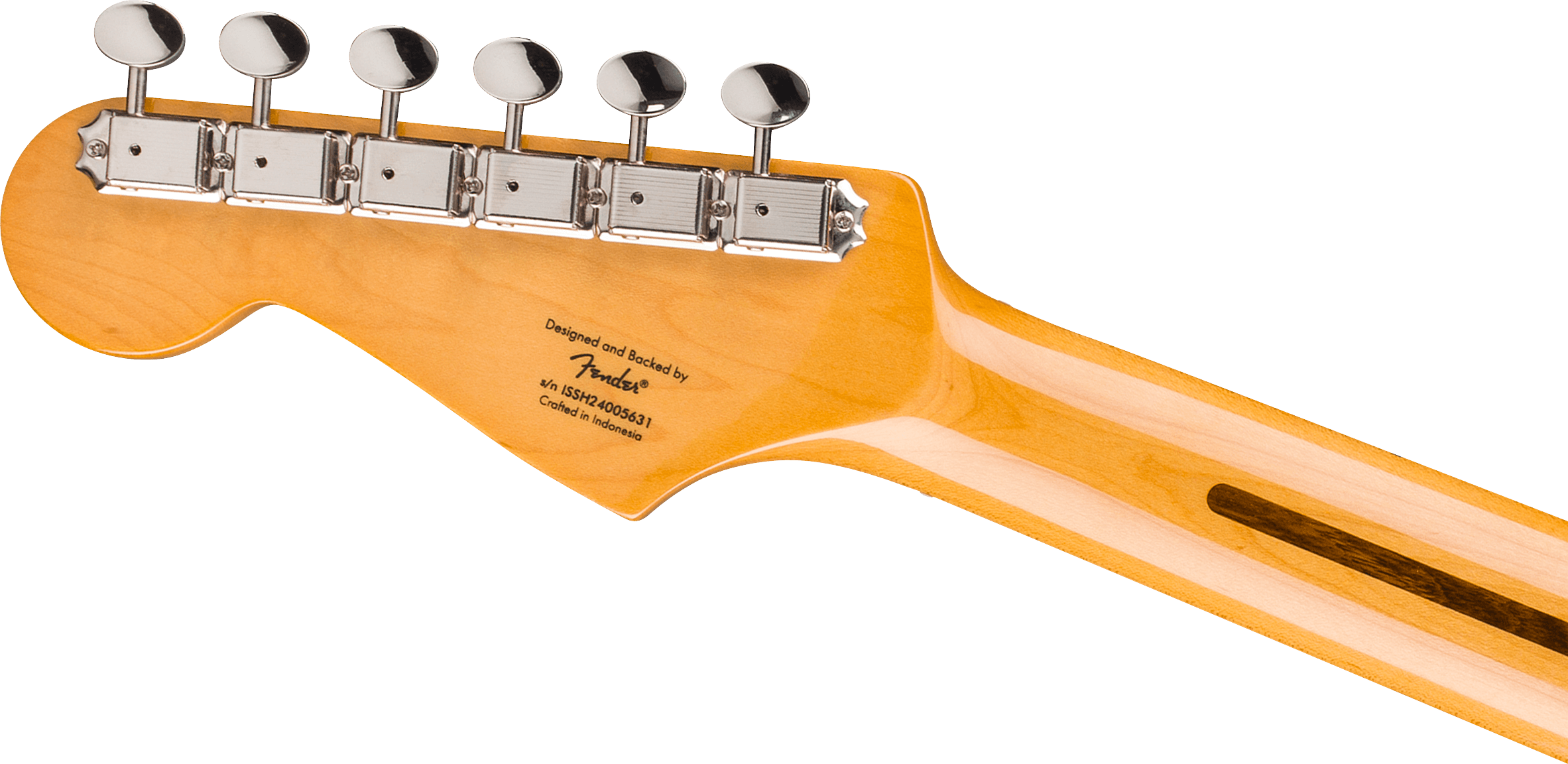 Squier® Classic Vibe™ Duo-Sonic™ HS, Maple Fingerboard, Gold Anodized Pickguard, Desert Sand