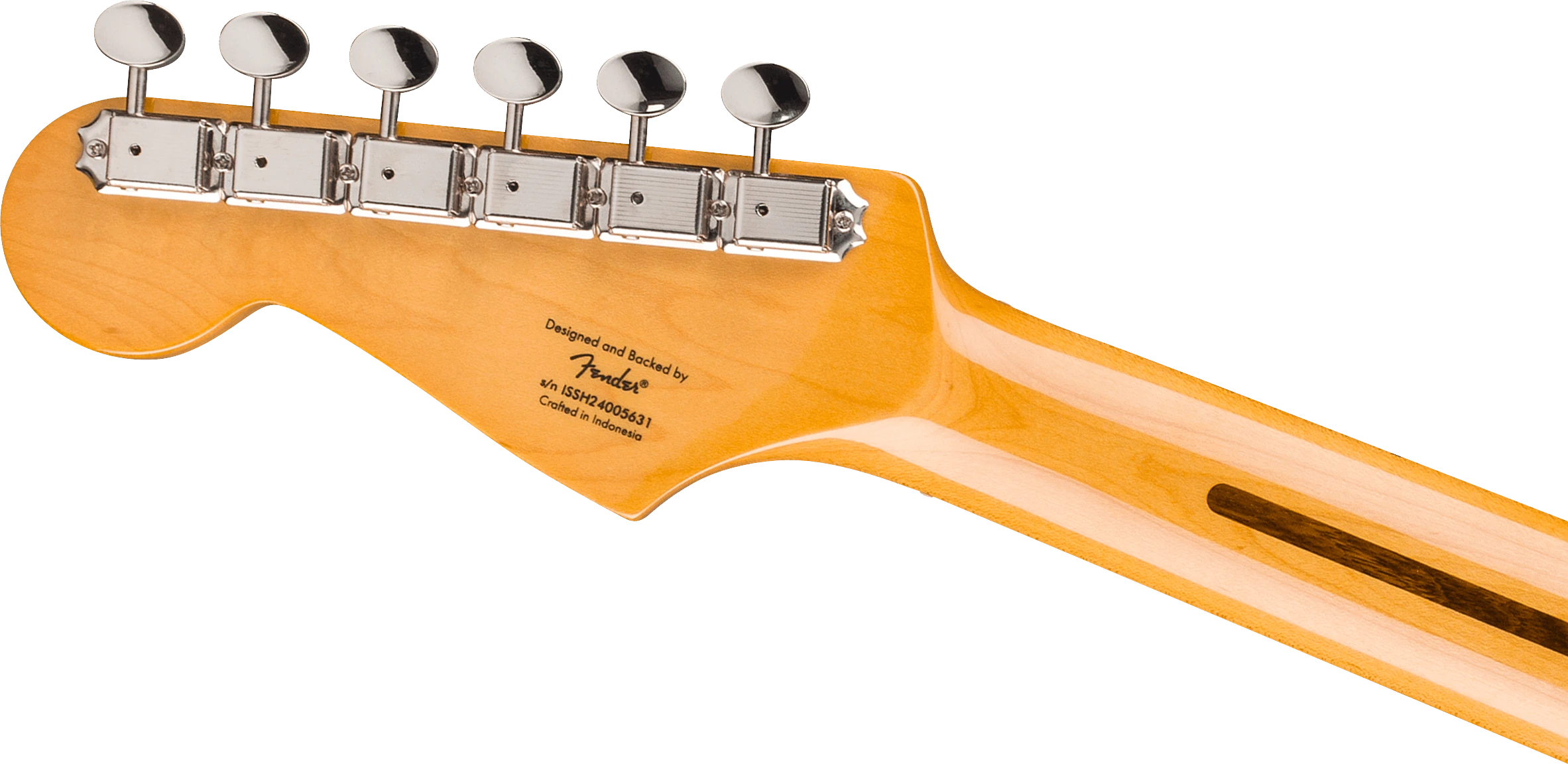 Squier® Classic Vibe™ Duo-Sonic™ HS, Maple Fingerboard, Gold Anodized Pickguard, Desert Sand