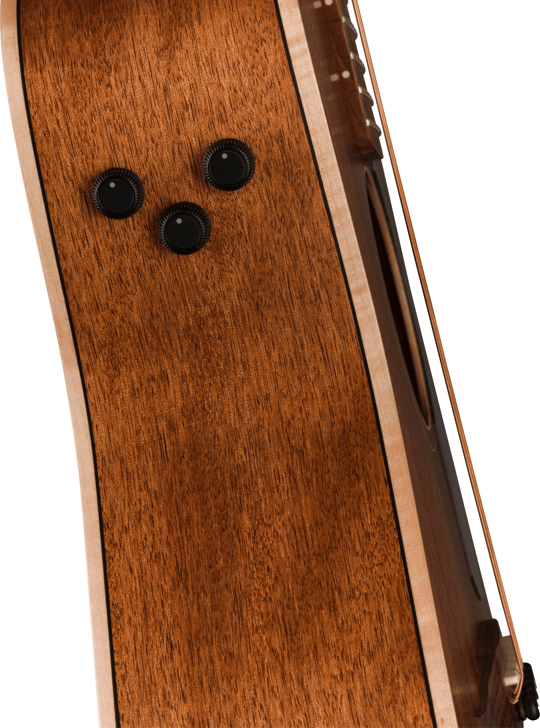 Fender® Malibu Special, Pau Ferro Fingerboard, Black Pickguard, Natural