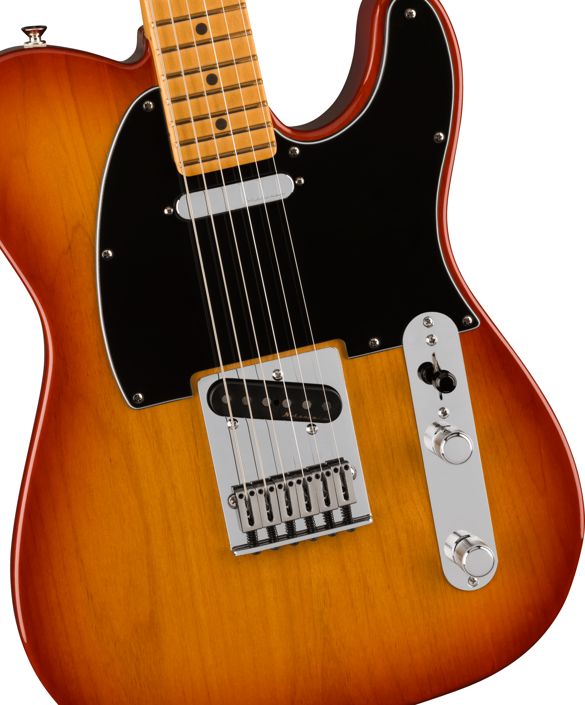 Fender® Player Plus Telecaster®, Maple Fingerboard, Sienna Sunburst